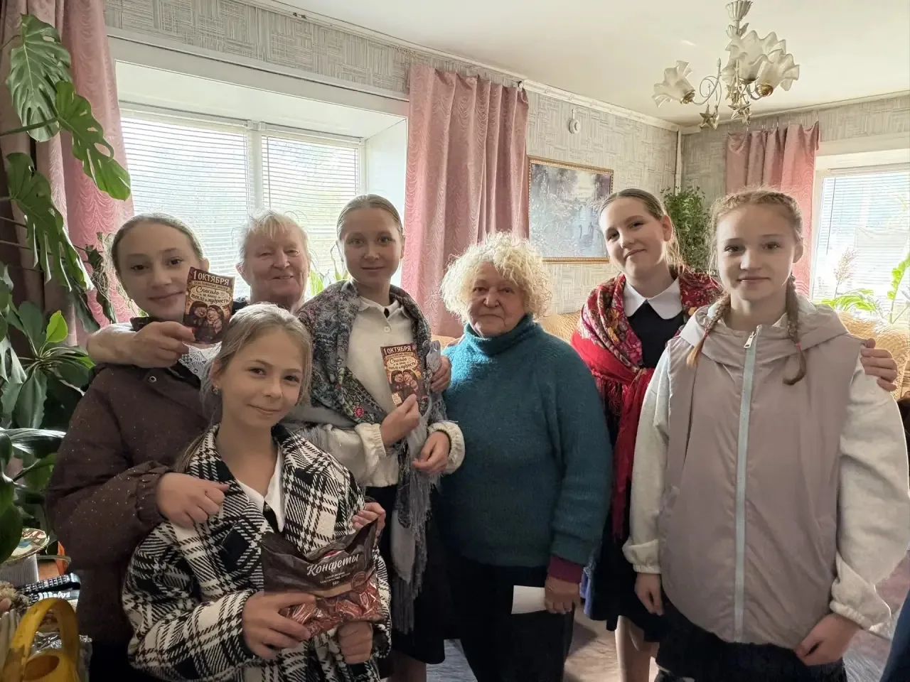 🎉 Акция «Поздравление в каждый дом» ко Дню пожилого человека! 🎉