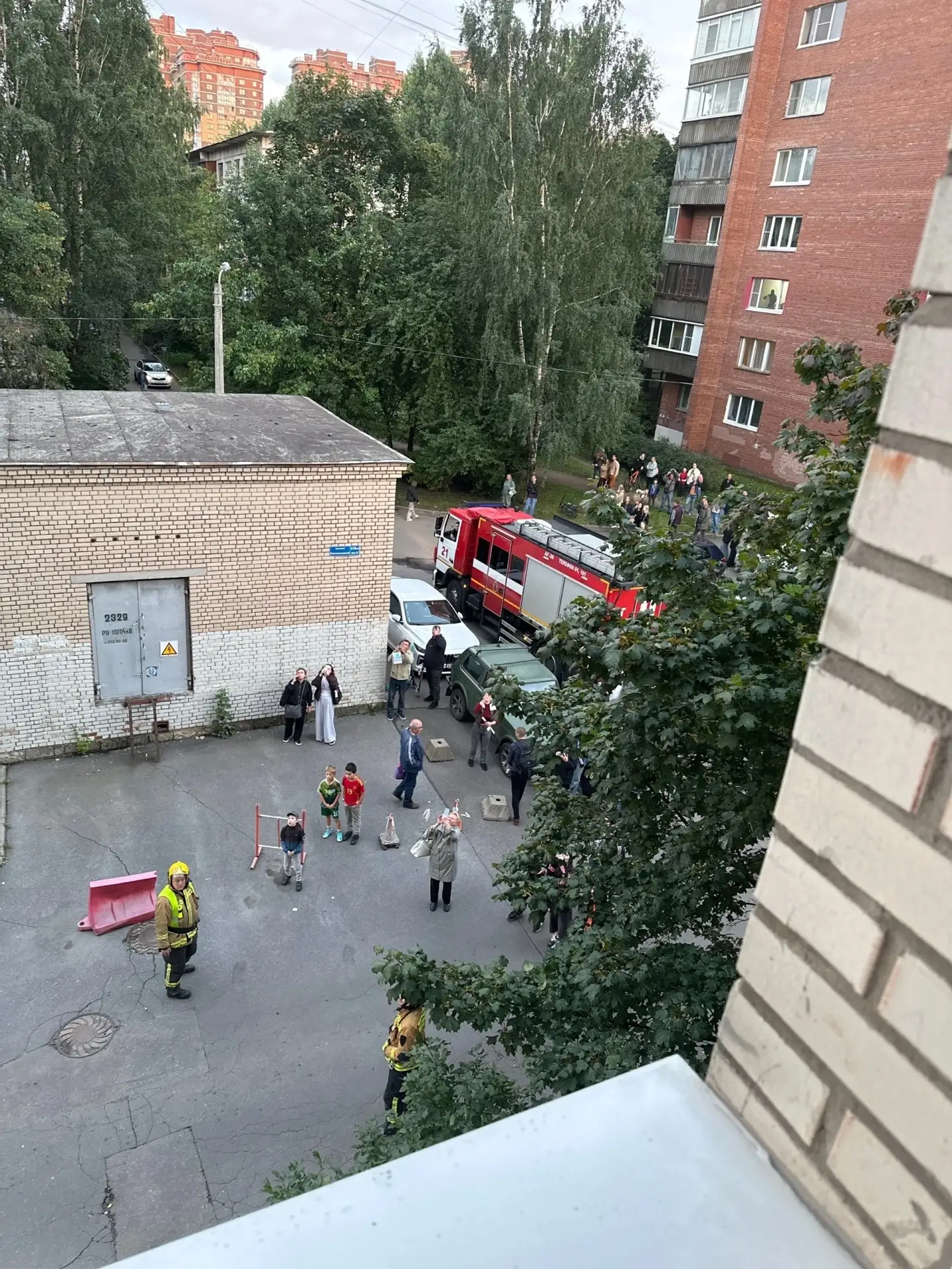 Пожар в квартире на Светлановском в доме 115-1