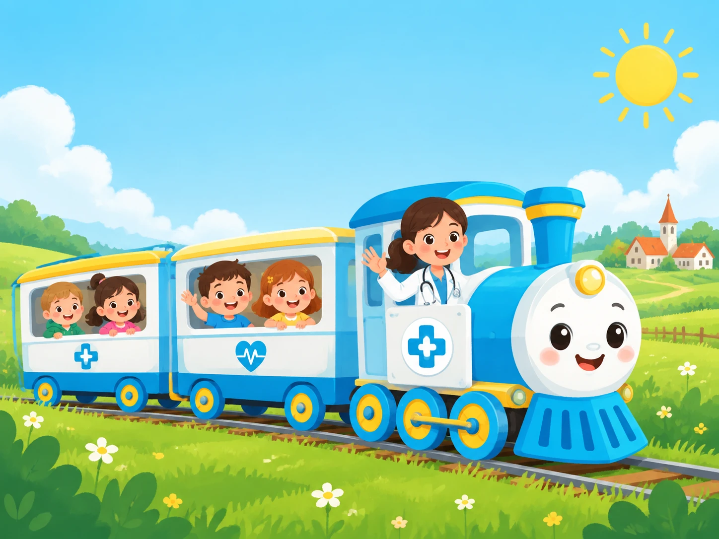 🚂 «Детский доктор» едет в Ядрин!