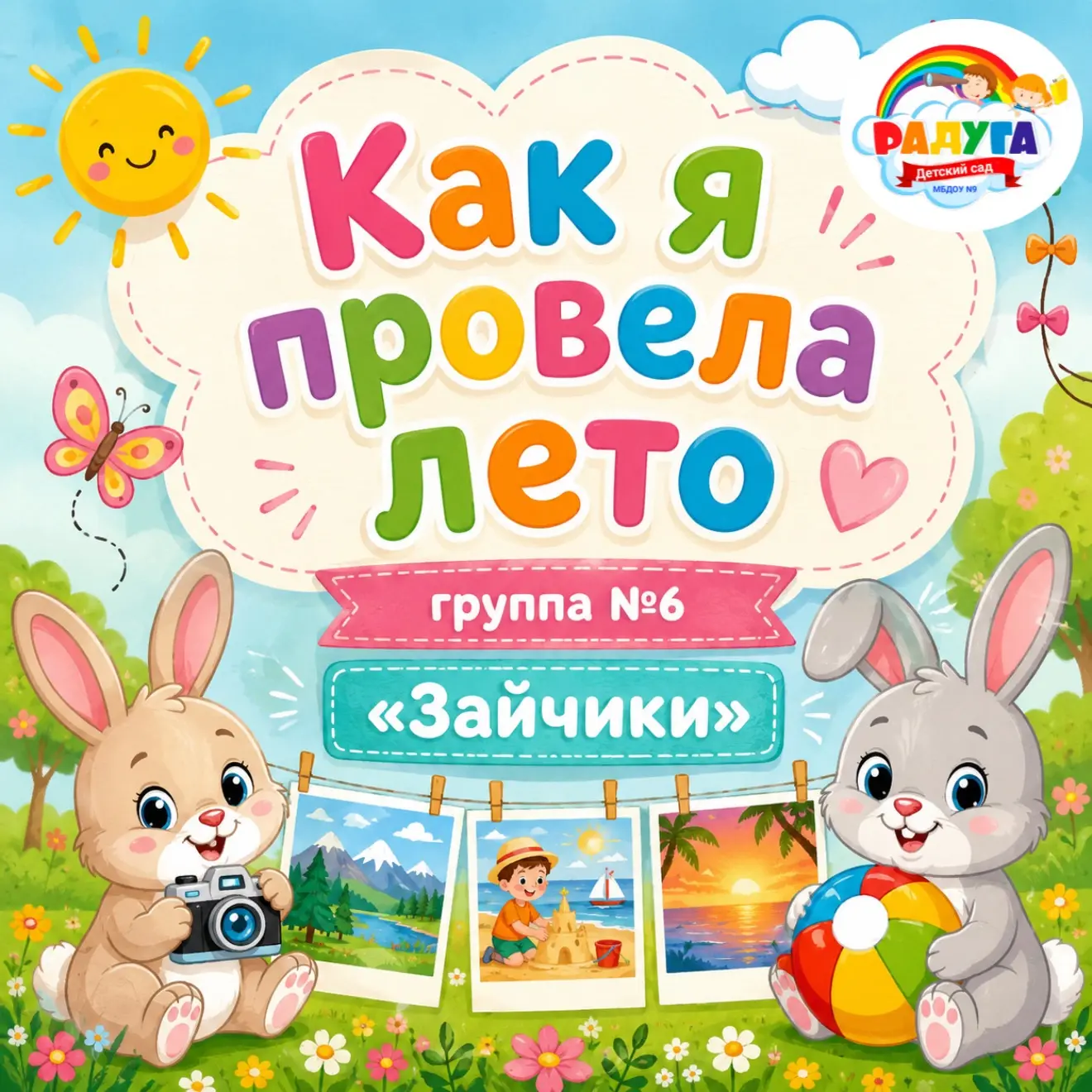 🌞📸 «Как я провёл лето» 🌿☀️