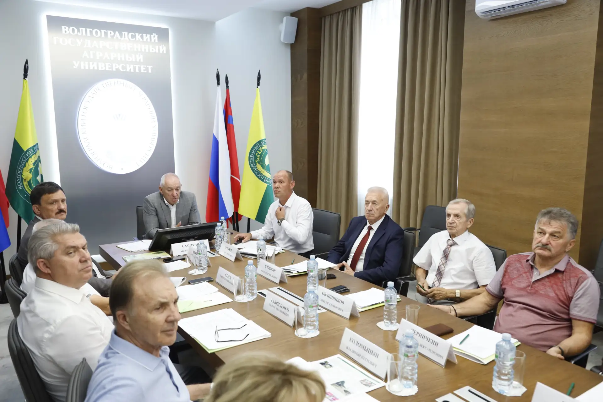 🔰 Сегодня в Волгоградском государственном аграрном университете под председательством Президента На