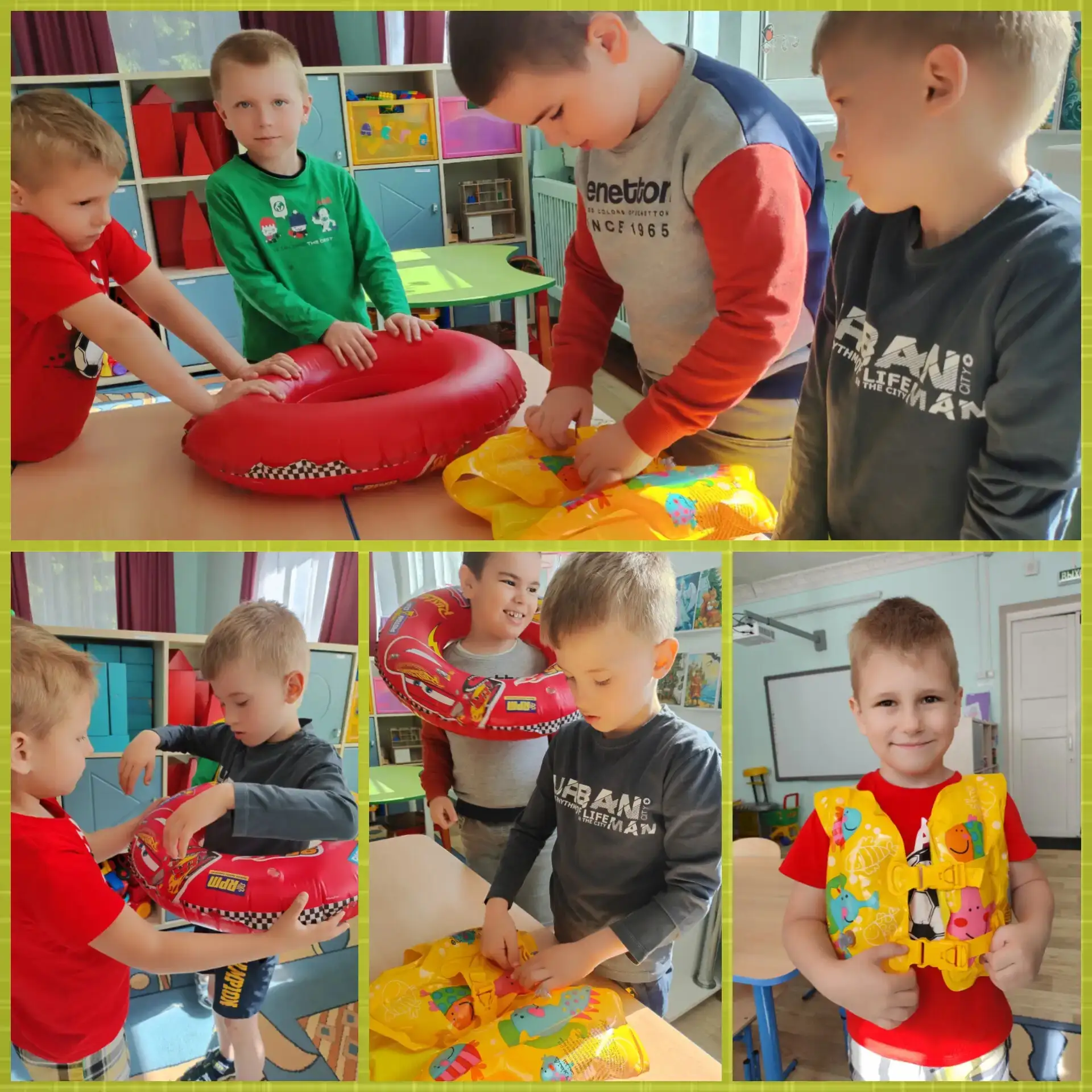 💧 Вода ошибок не прощает! Сегодня ребята группы №4 говорили о безопасности на воде.