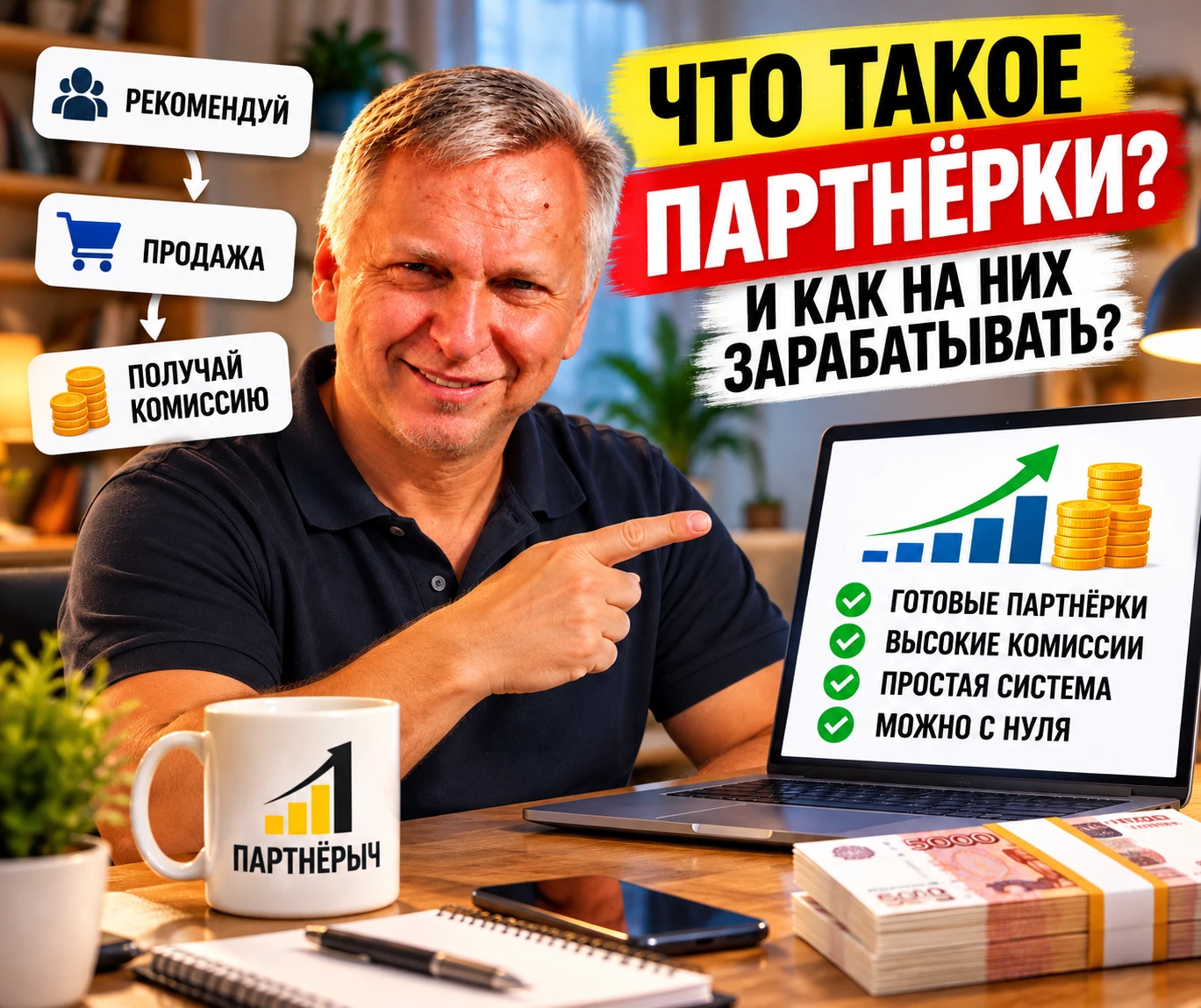 💰 ЧТО ТАКОЕ ПАРТНЁРКИ И КАК НА НИХ ЗАРАБАТЫВАЮТ?