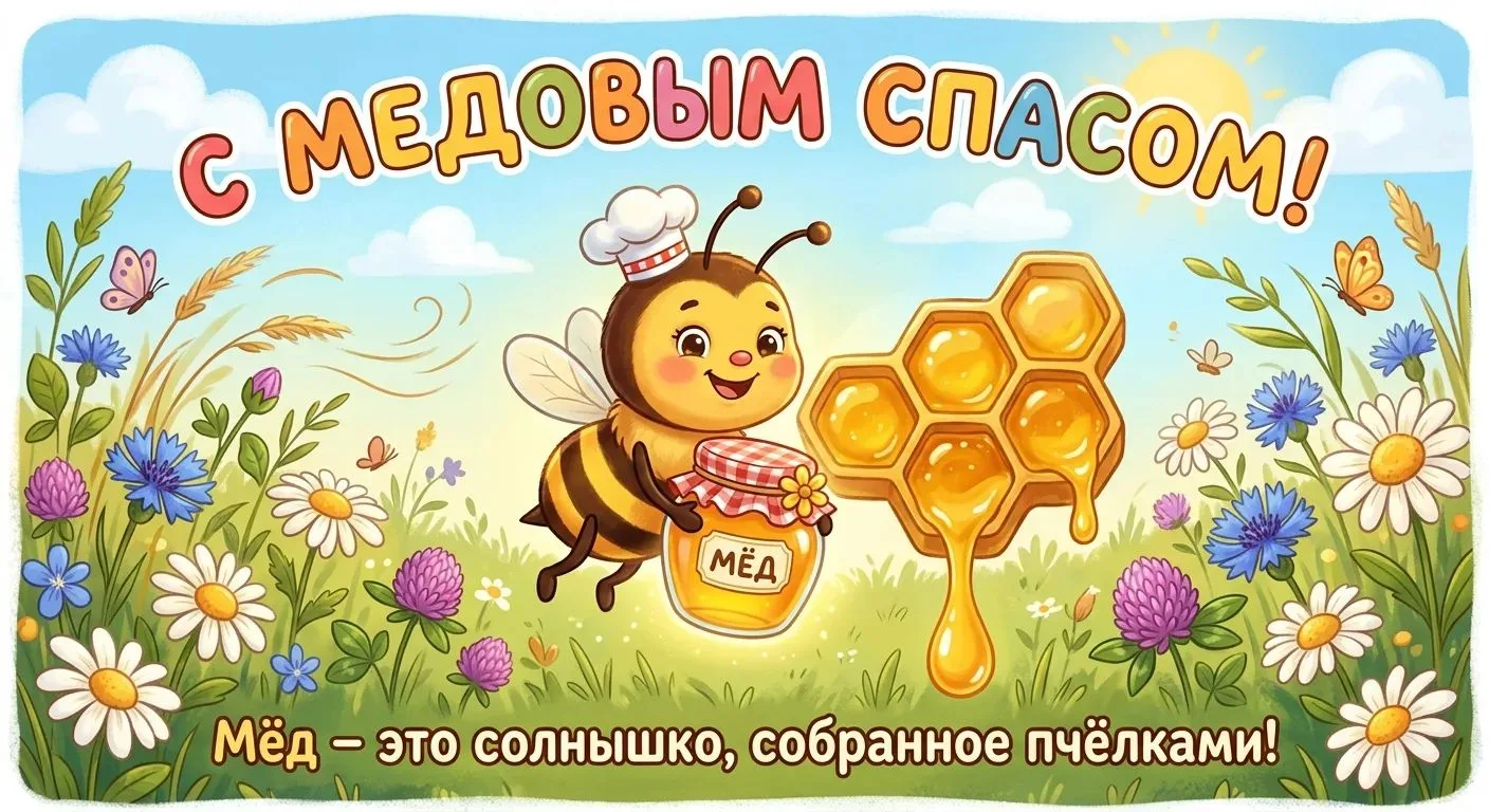🎉 Медовый Спас — 14 августа! 🎉
