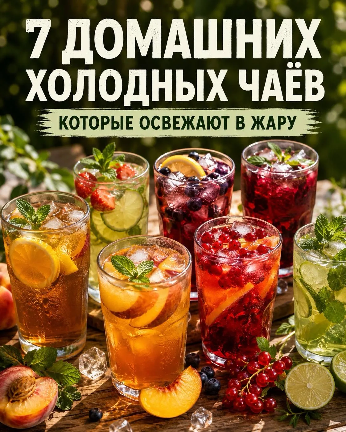 Жарким летом хочется чего-то освежающего, но магазинные напитки быстро надоедают. Собра...