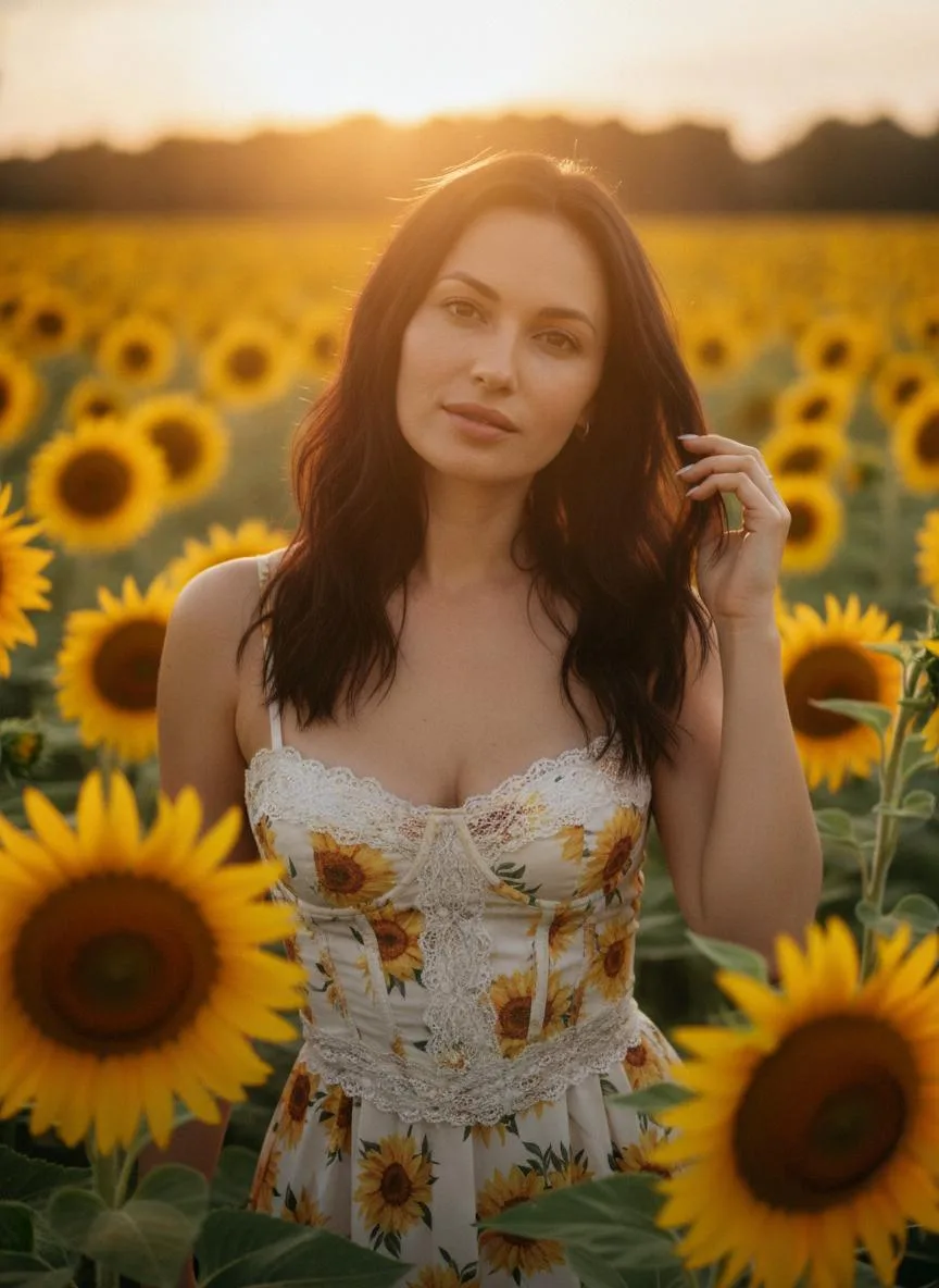 Поле подсолнухов🌻
