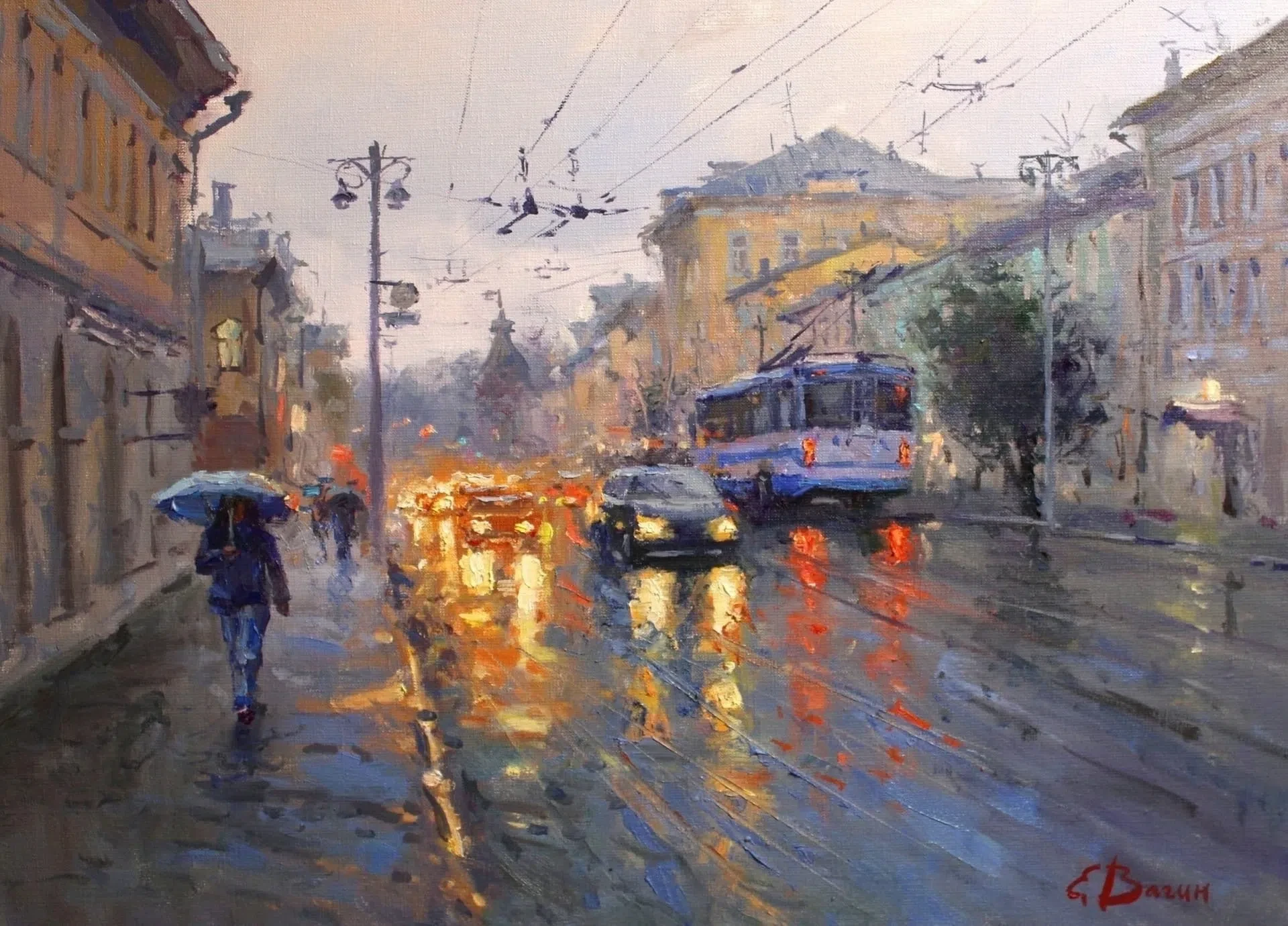 Художник Евгений Вагин