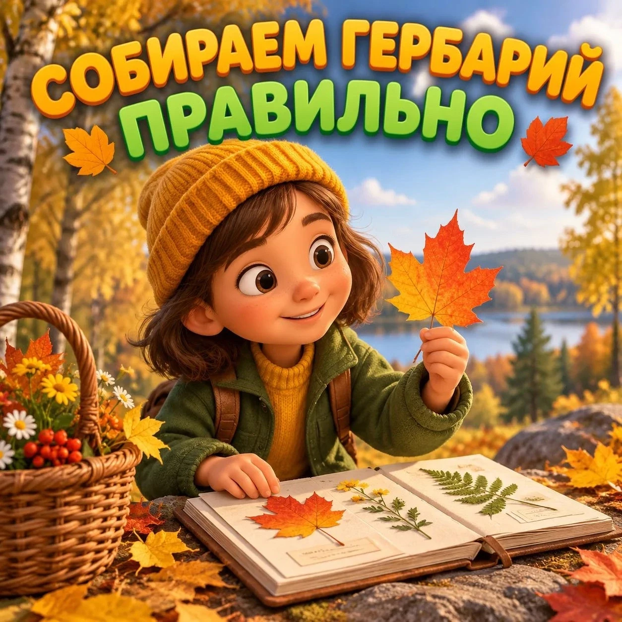 🍂 Как правильно собрать гербарий? 🍂