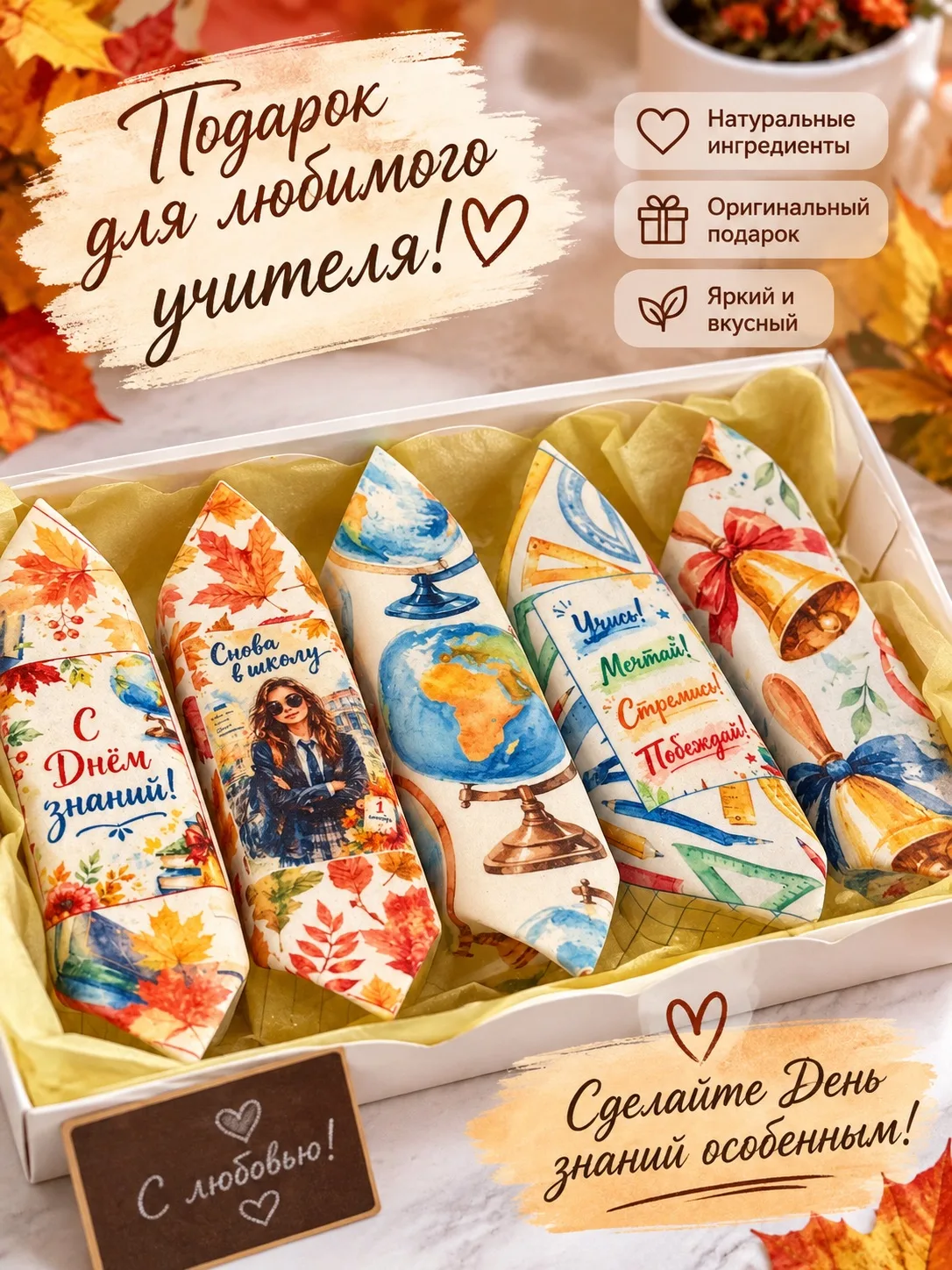 🎉 Готовьтесь к 1 Сентября с нашими сладкими сюрпризами! 🎉