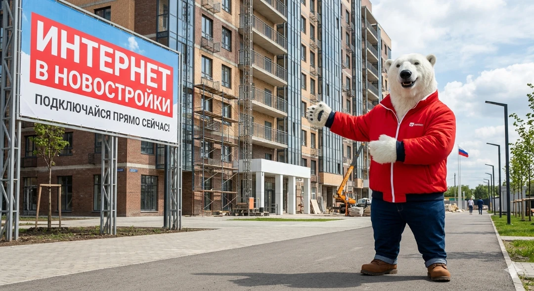 💯Отличные новости для жителей новых ЖК Тюмени! ✨
Высокоскоростной интернет и ТВ от "Русской компани