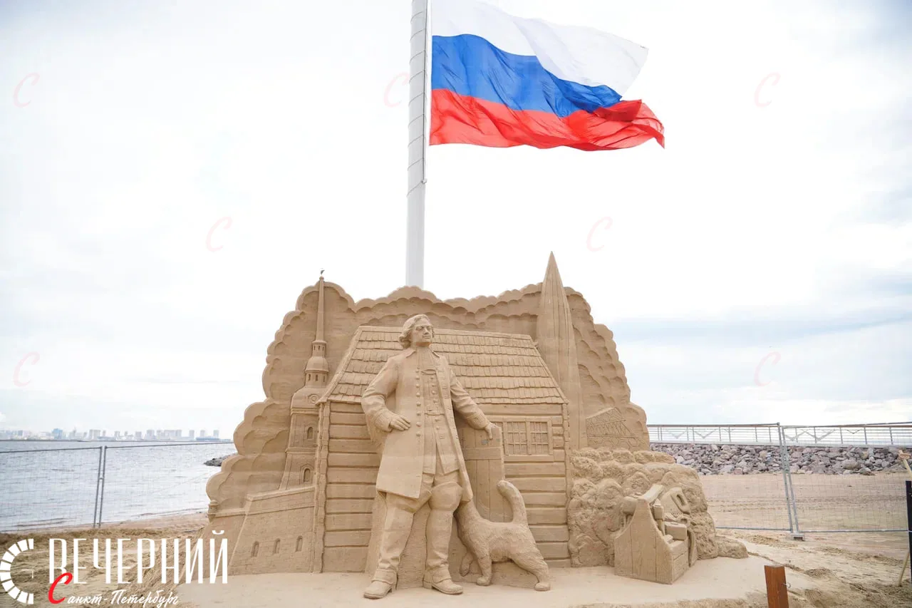 🏖 В Петербурге открылся фестиваль «Город песчаных скульптур»
