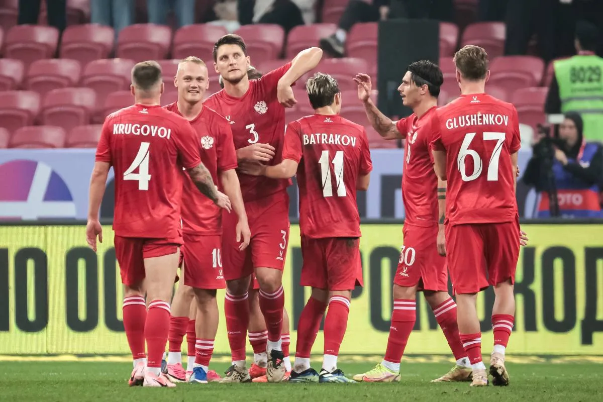 ⚽️ Сборная России победила Намибию со счётом 6:0
