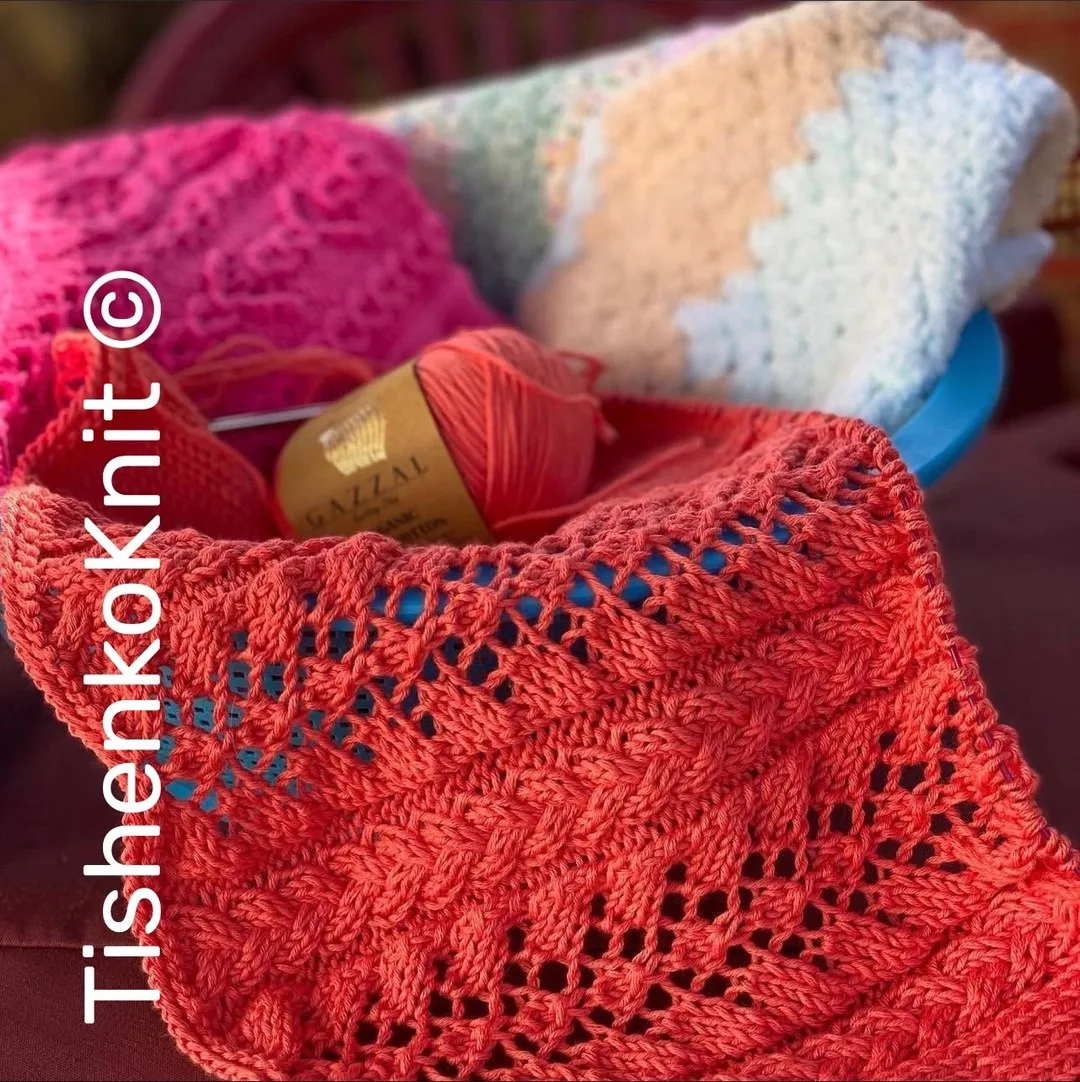 Интересный узор. Автор И. Тищенко🧶