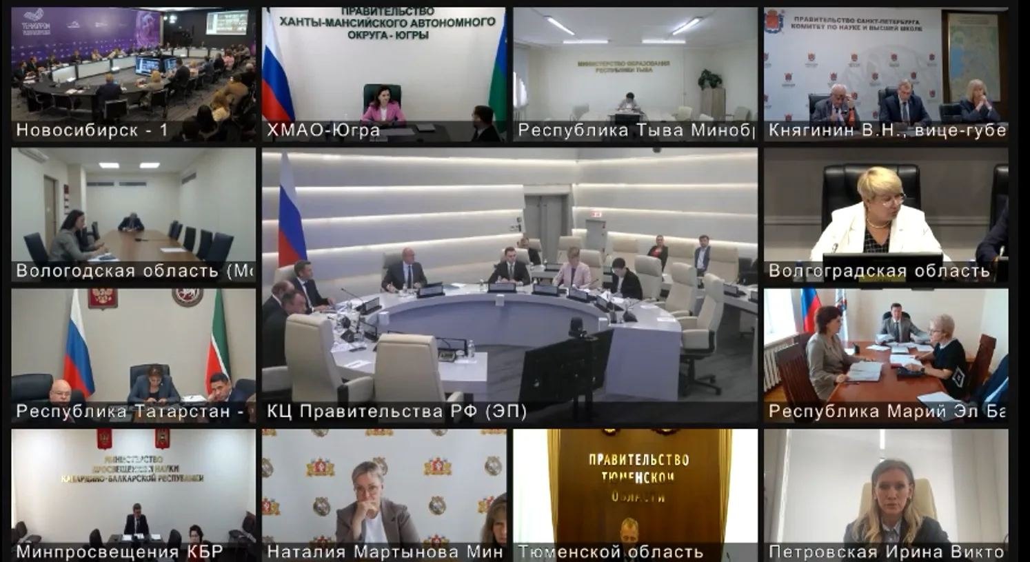 Президентская академия представила результаты оценки систем управления НТР регионов
