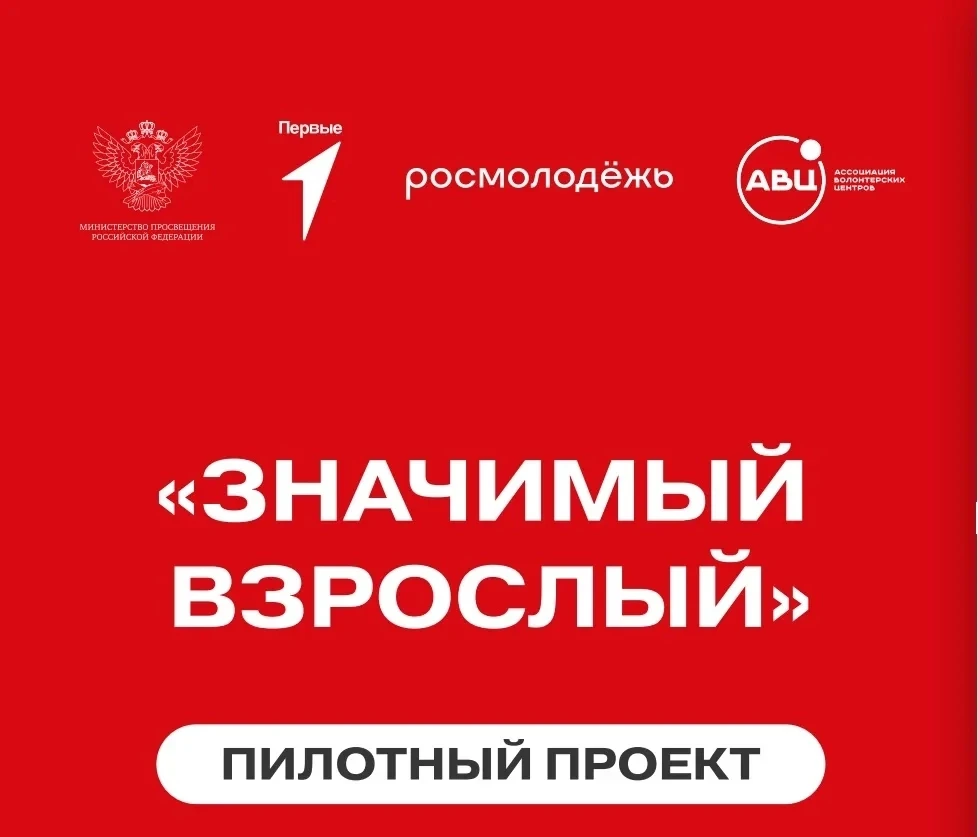 📢Всероссийский совместный проект «Значимый взрослый»❗

«Значимый взрослый» — это всероссийский прое