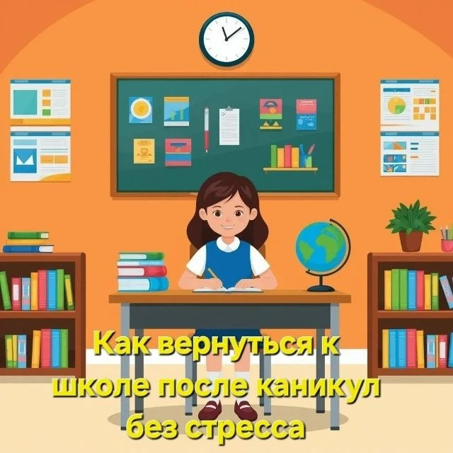 Как вернуться к школе после каникул без стресса?
