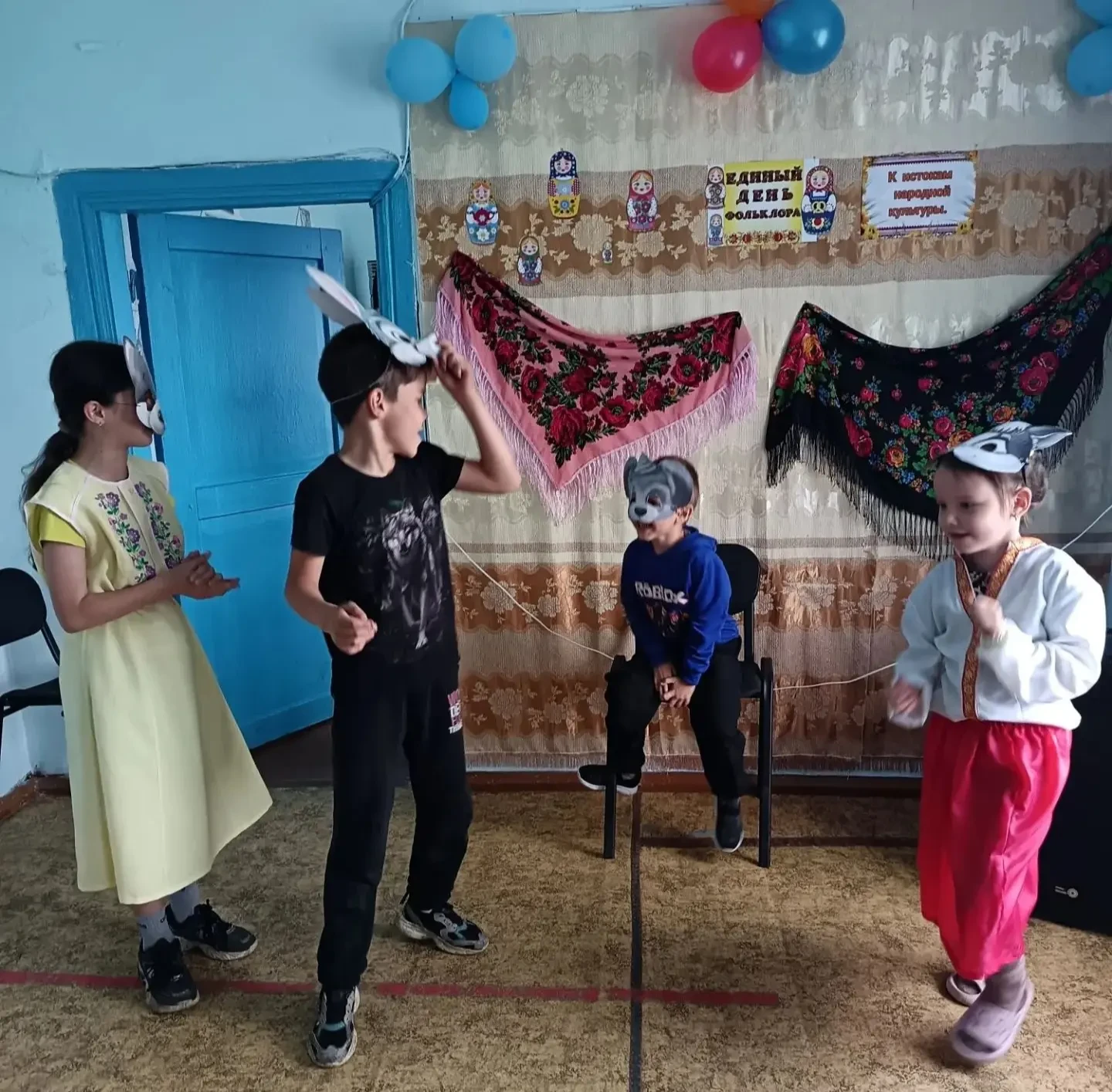 В рамках  Единого дня Фольклора в селе  Дая библиотекарь и культорганизатор, провели яркую и весёлую