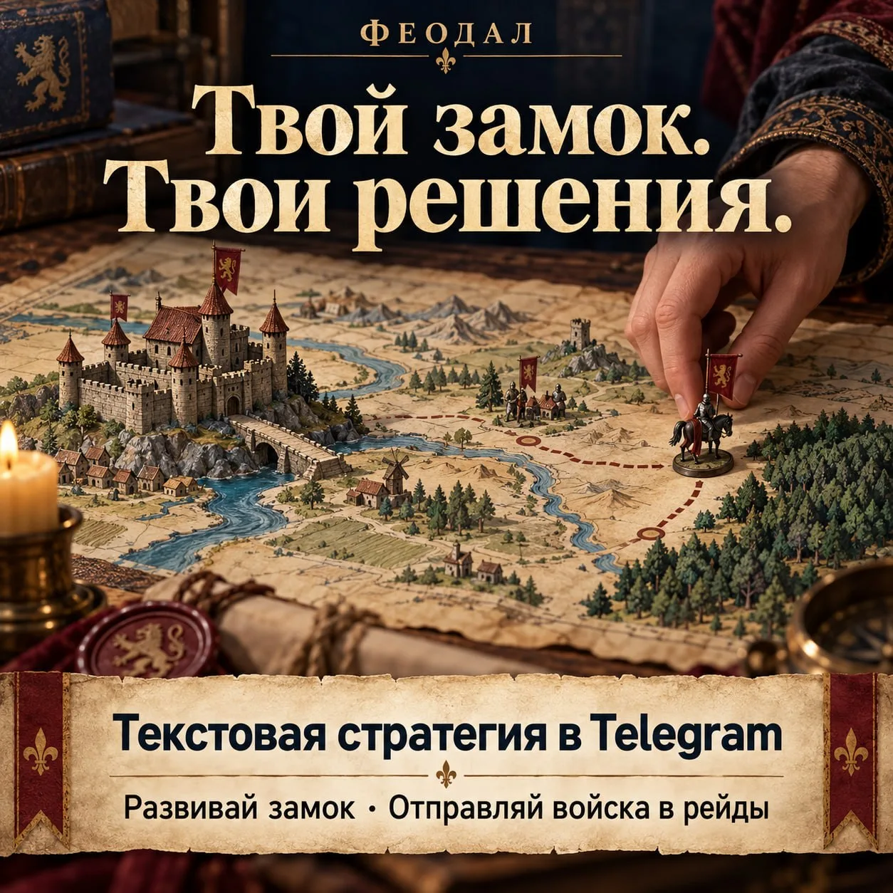 🏰 Как бы ты управлял своим средневековым замком?