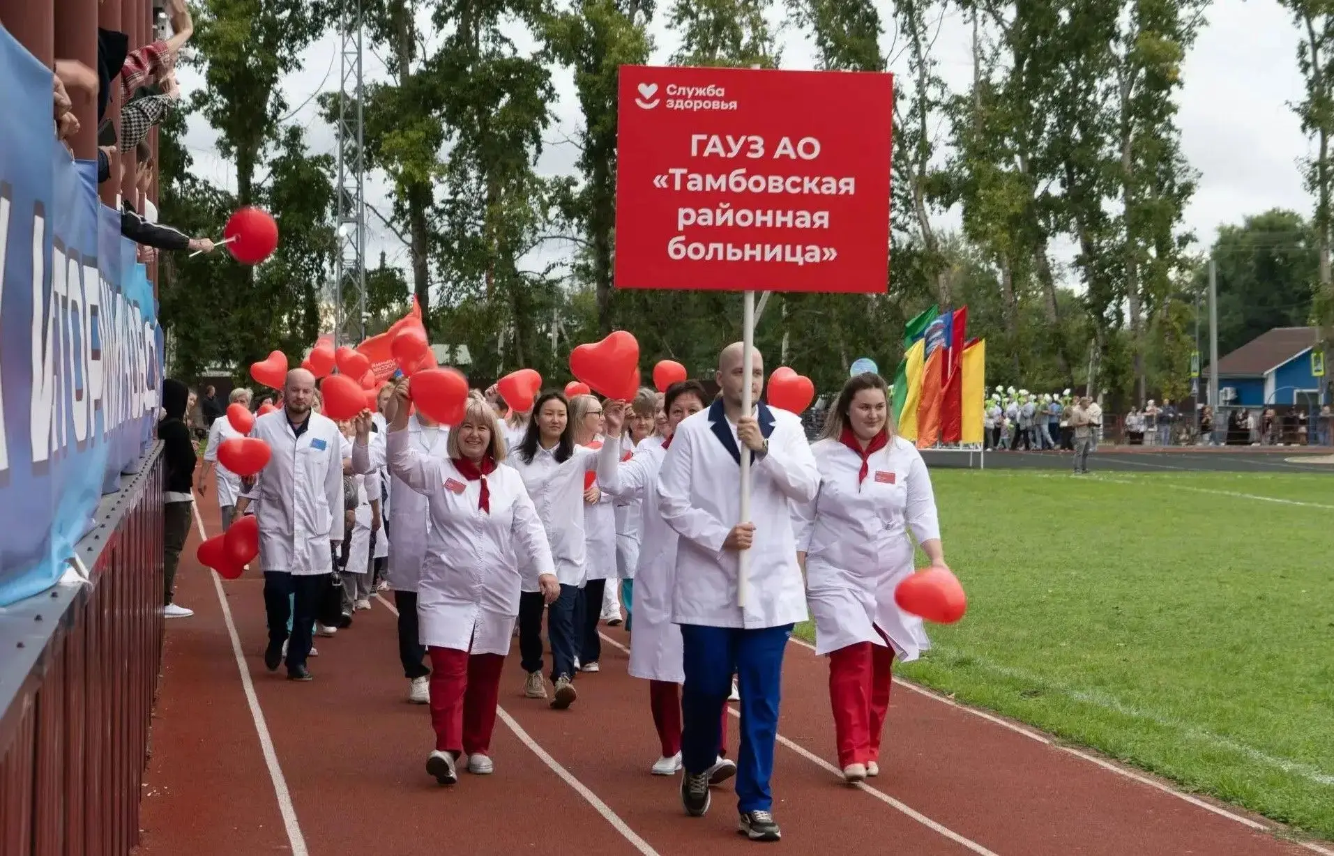😍Шатер здоровья пользовался особым вниманием на 100-летии Тамбовского округа