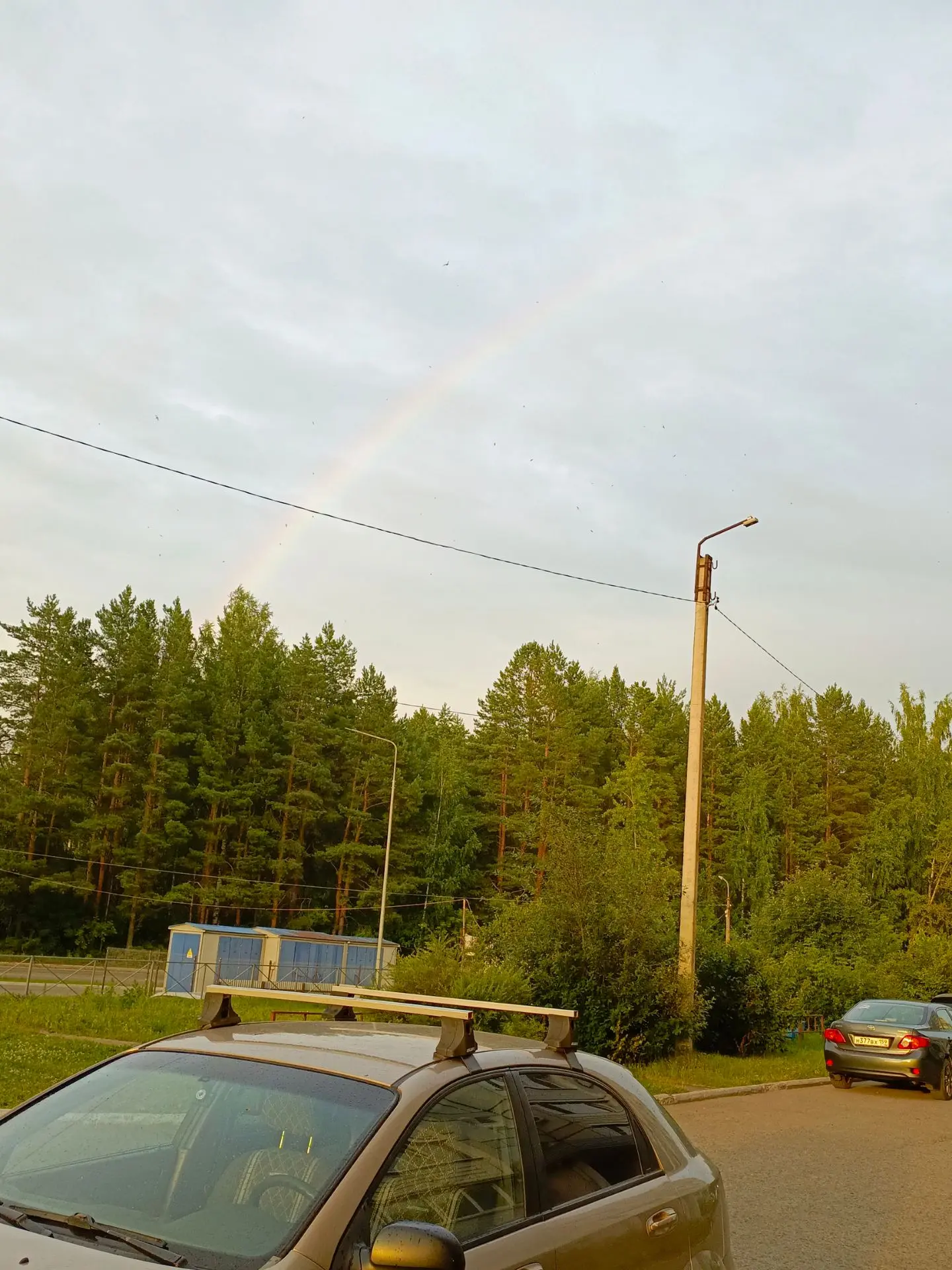 У нас радуга 🌈 

Доброй ночи всем , мирной самое главное 🤗