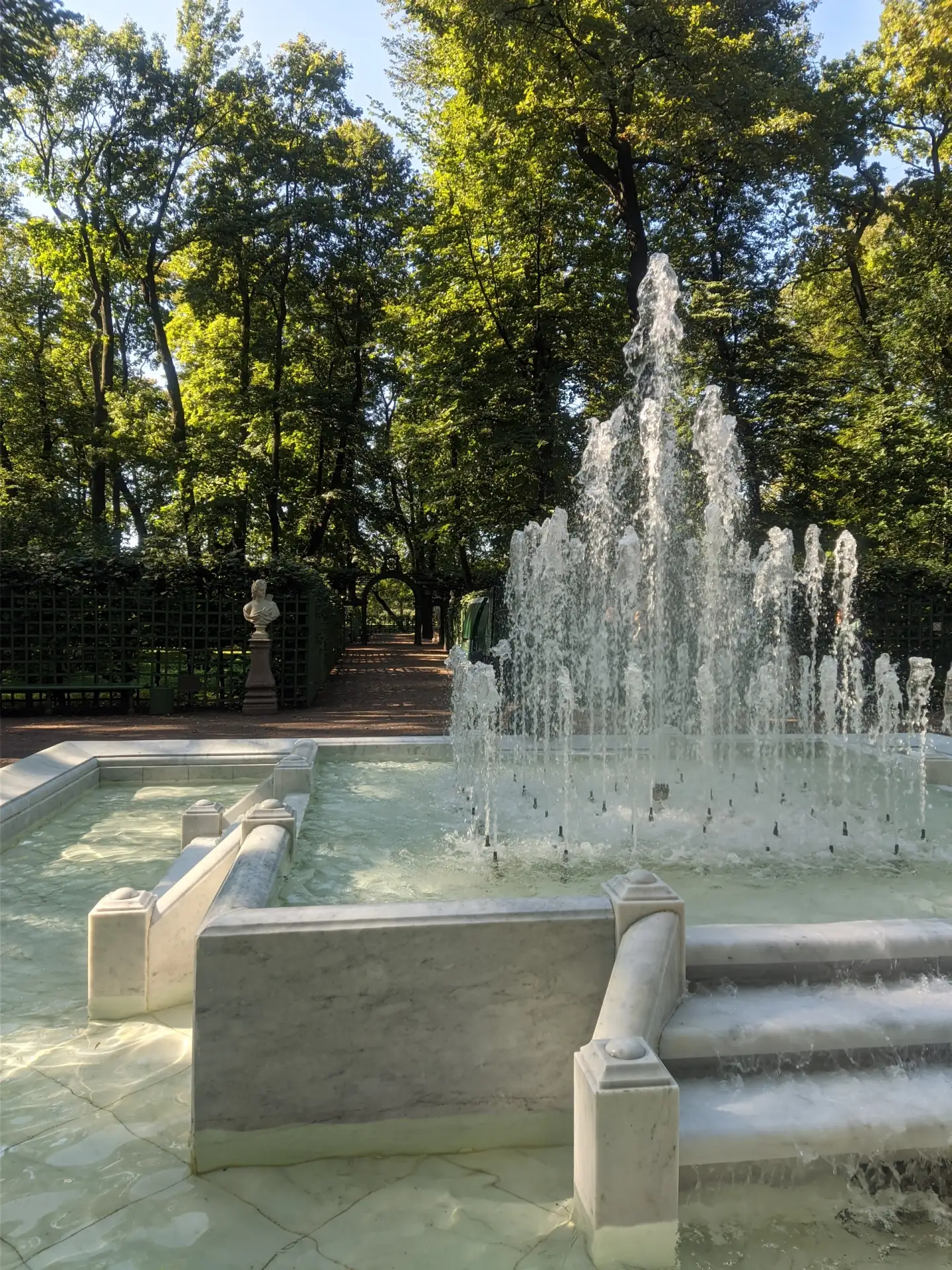 Летний сад, Петербург
