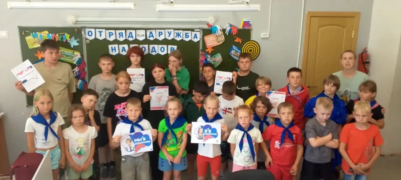 🌟Сегодня в рамках второй смены профильного объединения учащиеся посетили сельскую библ...