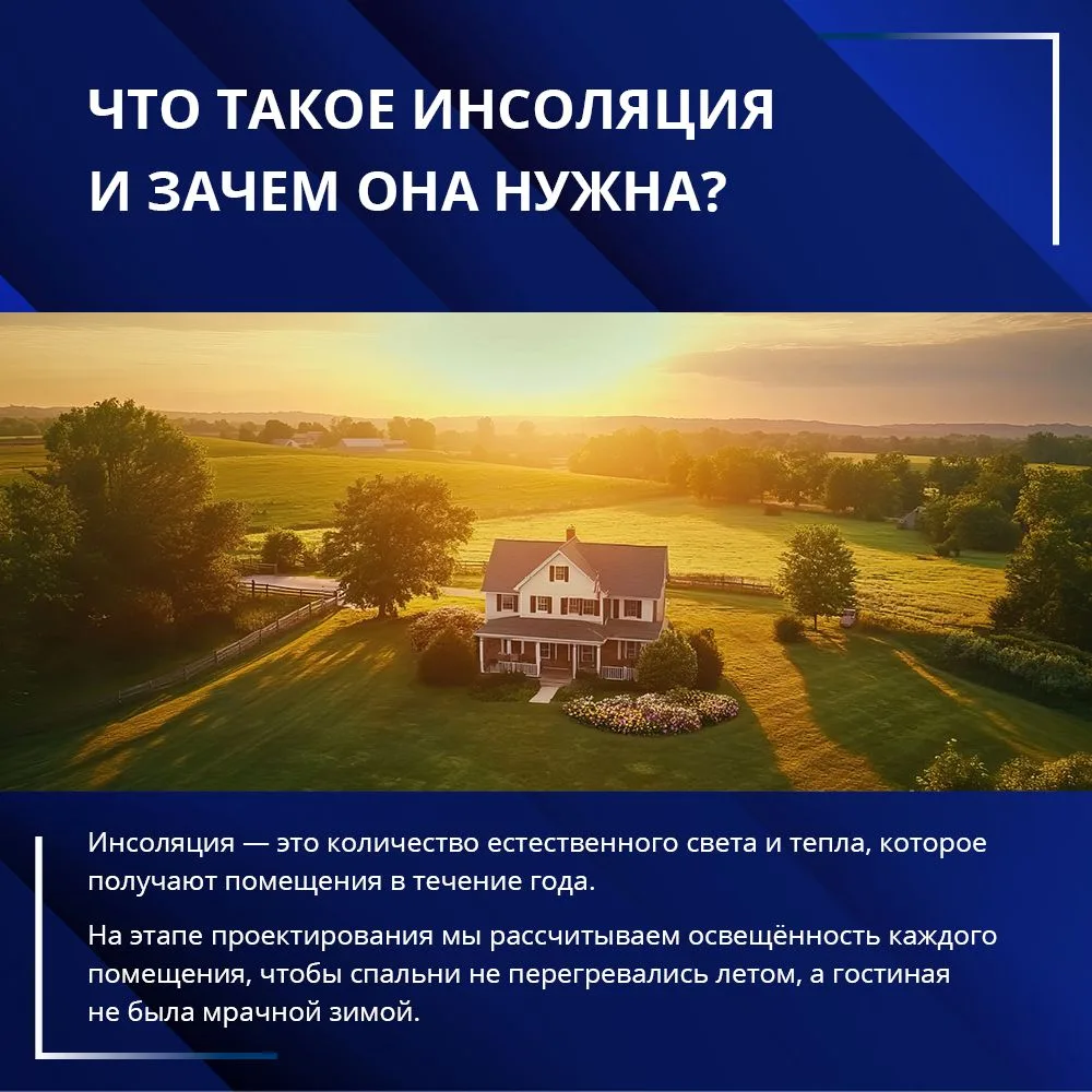 Как правильно расположить дом на участке