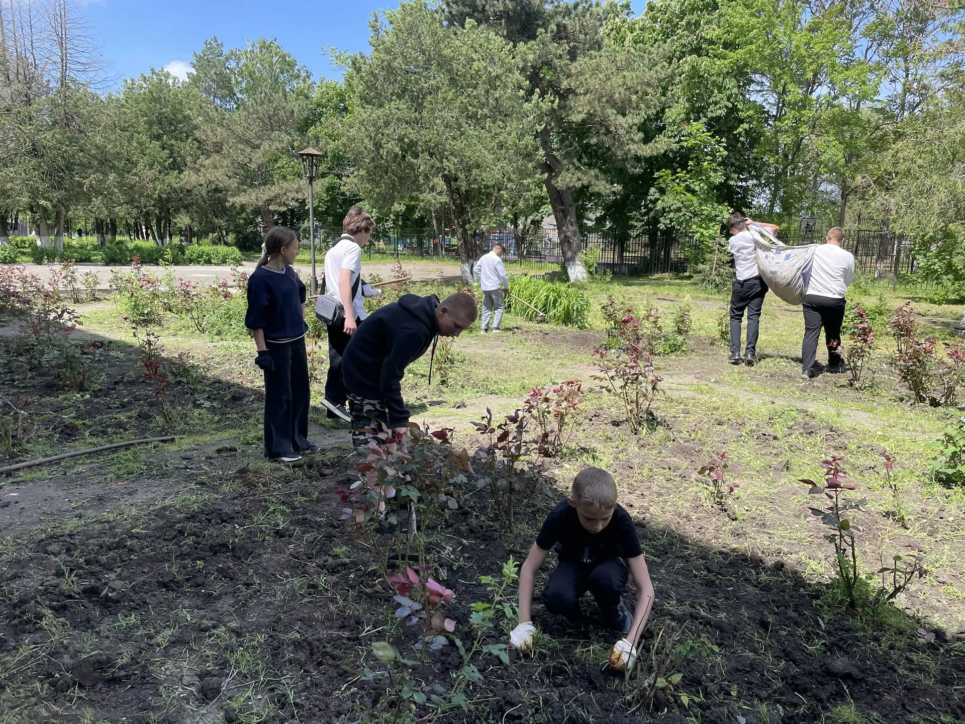 🌼✨ В завершение учебного года в нашей школе прошел большой субботник! Ребята активно включились в у