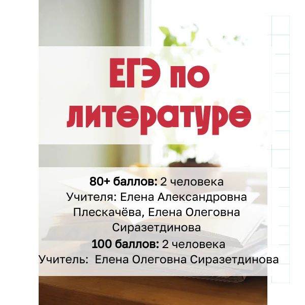 💯Получены первые результаты ЕГЭ — и нам есть чем гордиться!

💪Высокие результаты всегда вдохновляю
