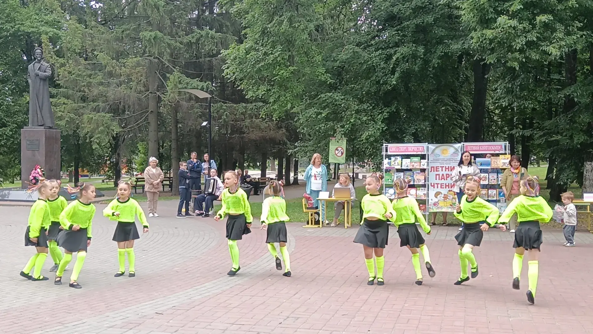 17 июля юные артисты из образцового хореографического коллектива Курской области Ансамбля "Карамель"