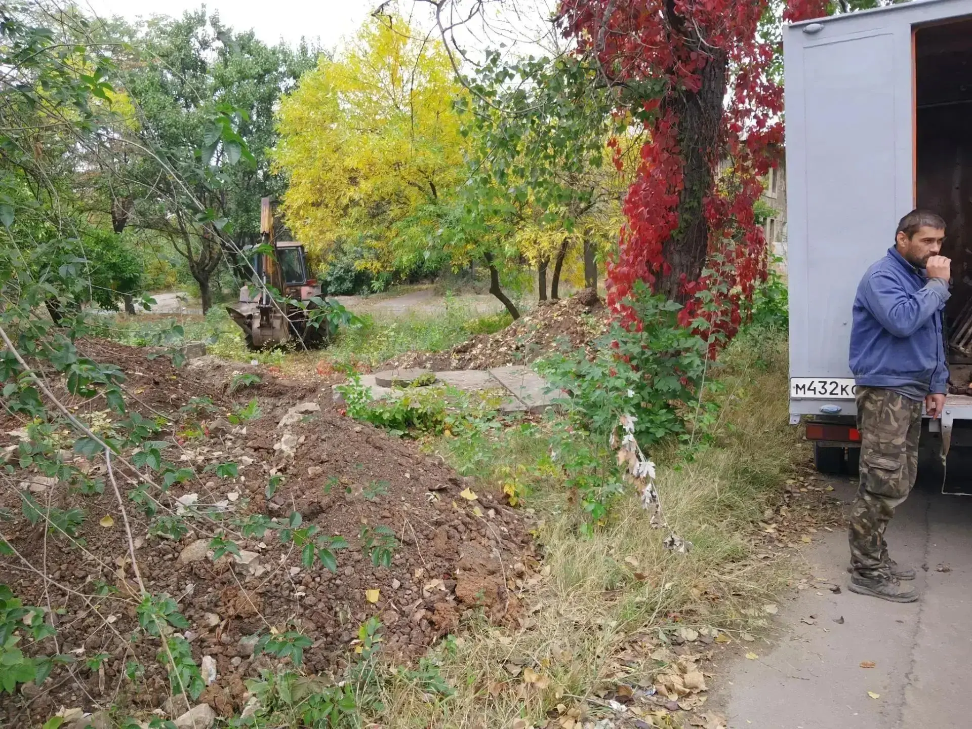 В Кировском районе Макеевки проводят ремонт водопроводных сетей