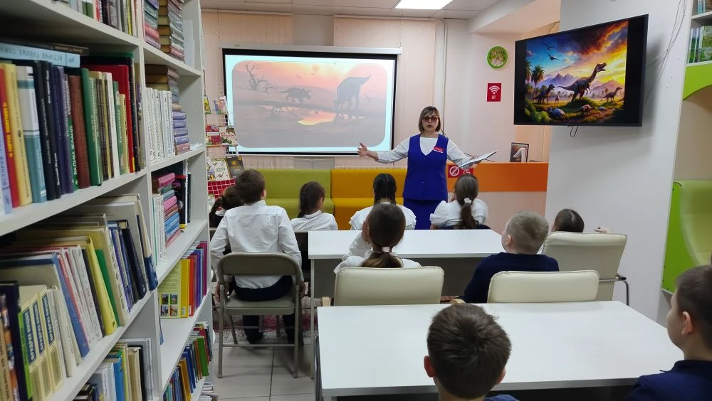 В Кандринской сельской детской модельной библиотеке, открытой в рамках национального пр...