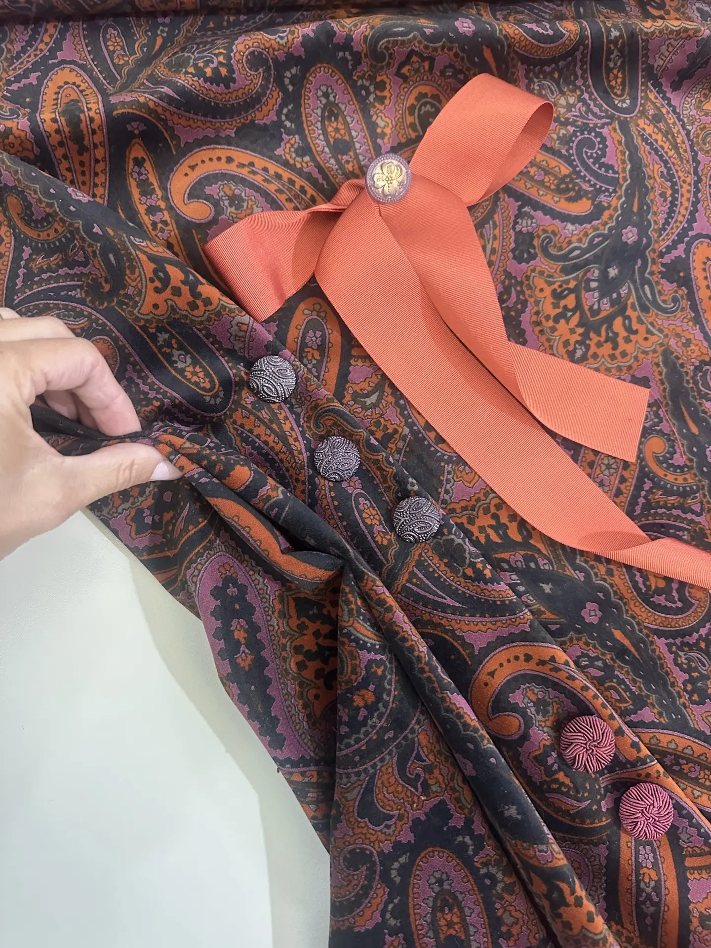 Бархат хлопок Etro