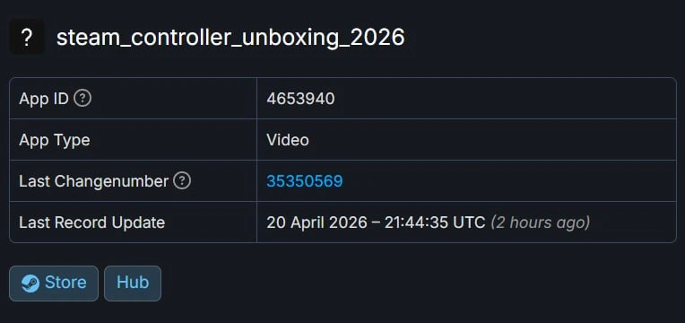 В SteamDB засветилось видео распаковки нового Steam Controller  Valve тихо загрузила в Steam видео с
