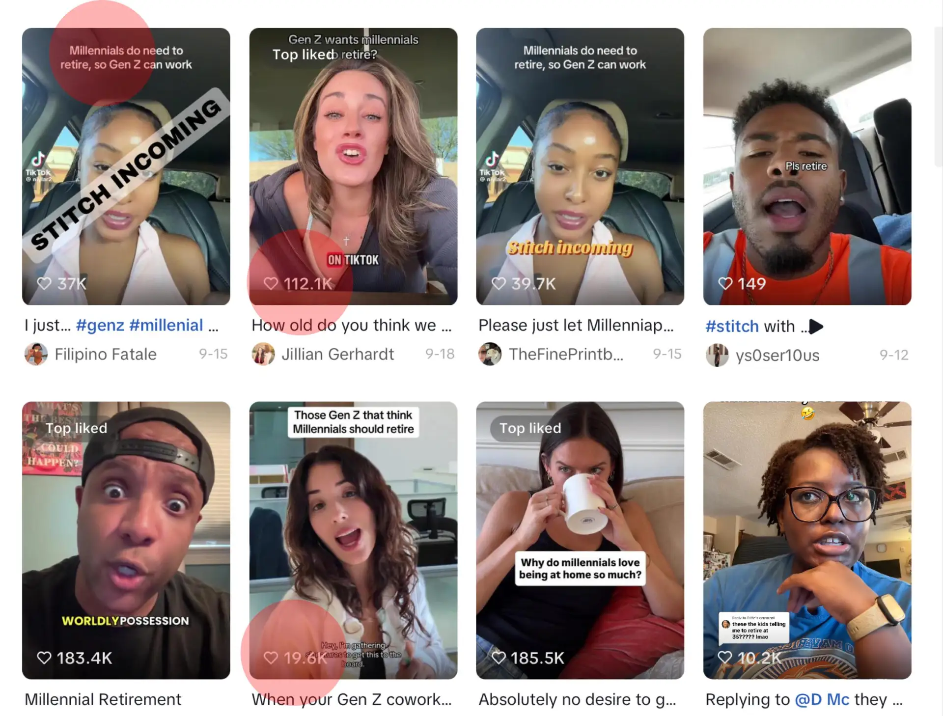 Зумеры в TikTok устроили конфликт поколений — они требуют, чтобы миллениалы срочно ушли...