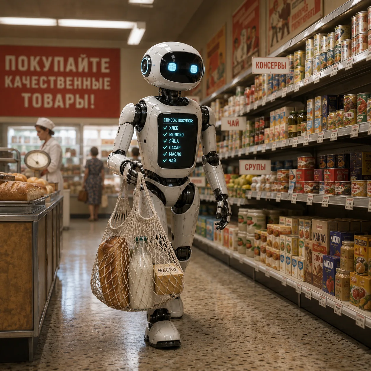 🛒 СХОДИ ЗА ХЛЕБУШКОМ