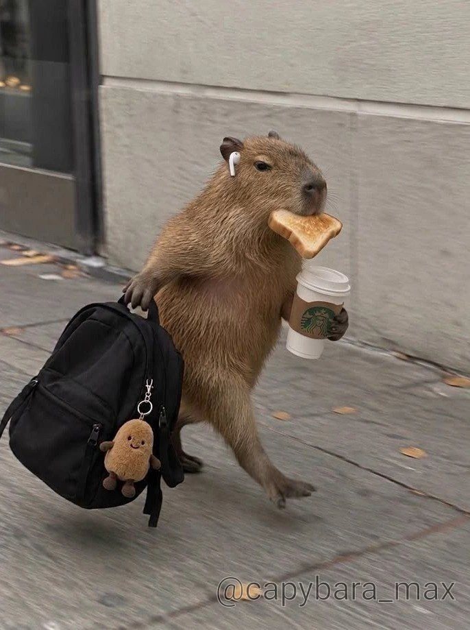 ✈️🌍 Приключения зовут, и этот маленький путешественник готов к ним! 🐹🎒