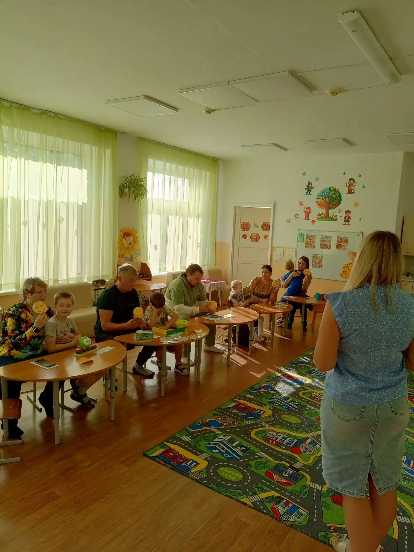 🌞В группе «Солнышко» организовали мастер-класс для родителей👩‍🦰👨‍🦰 на тему «Развит...