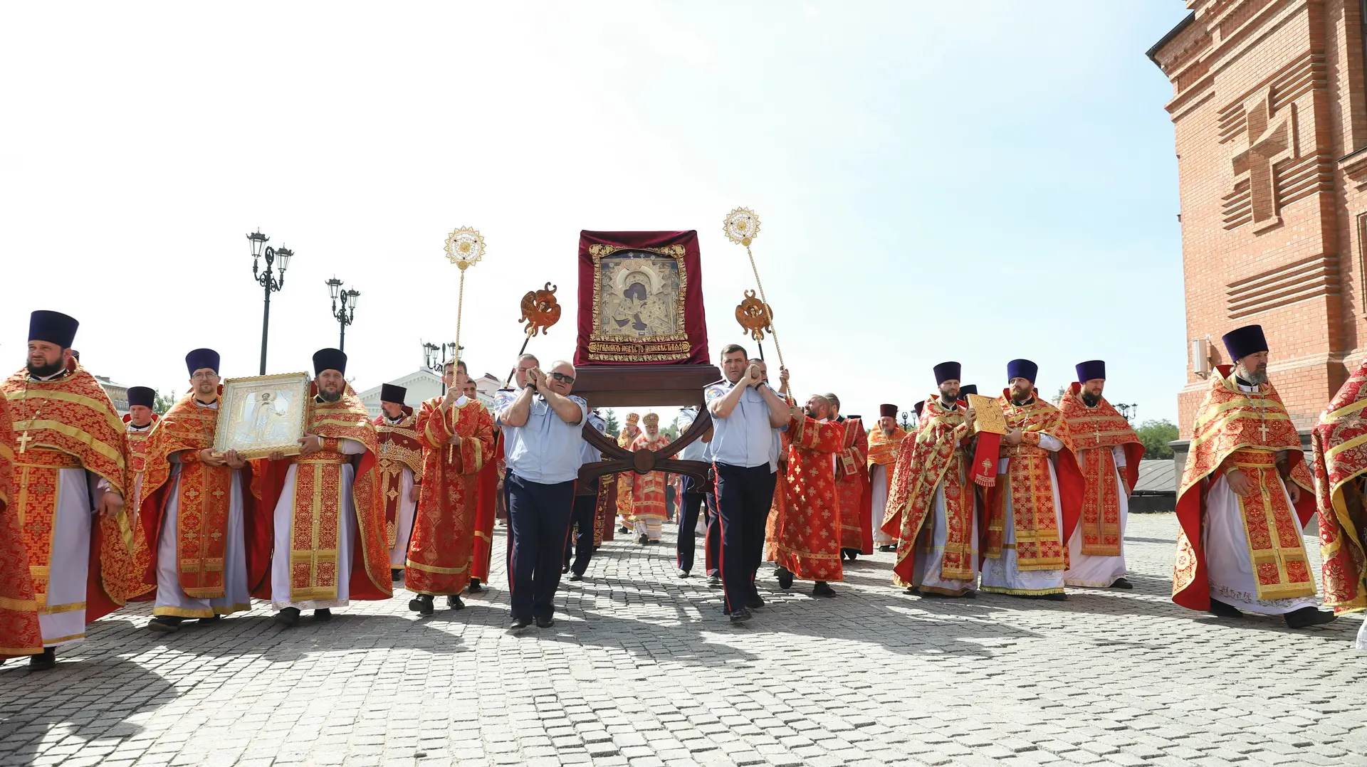 ⚡В Волгоград прибыла чудотворная Донская икона Божией Матери