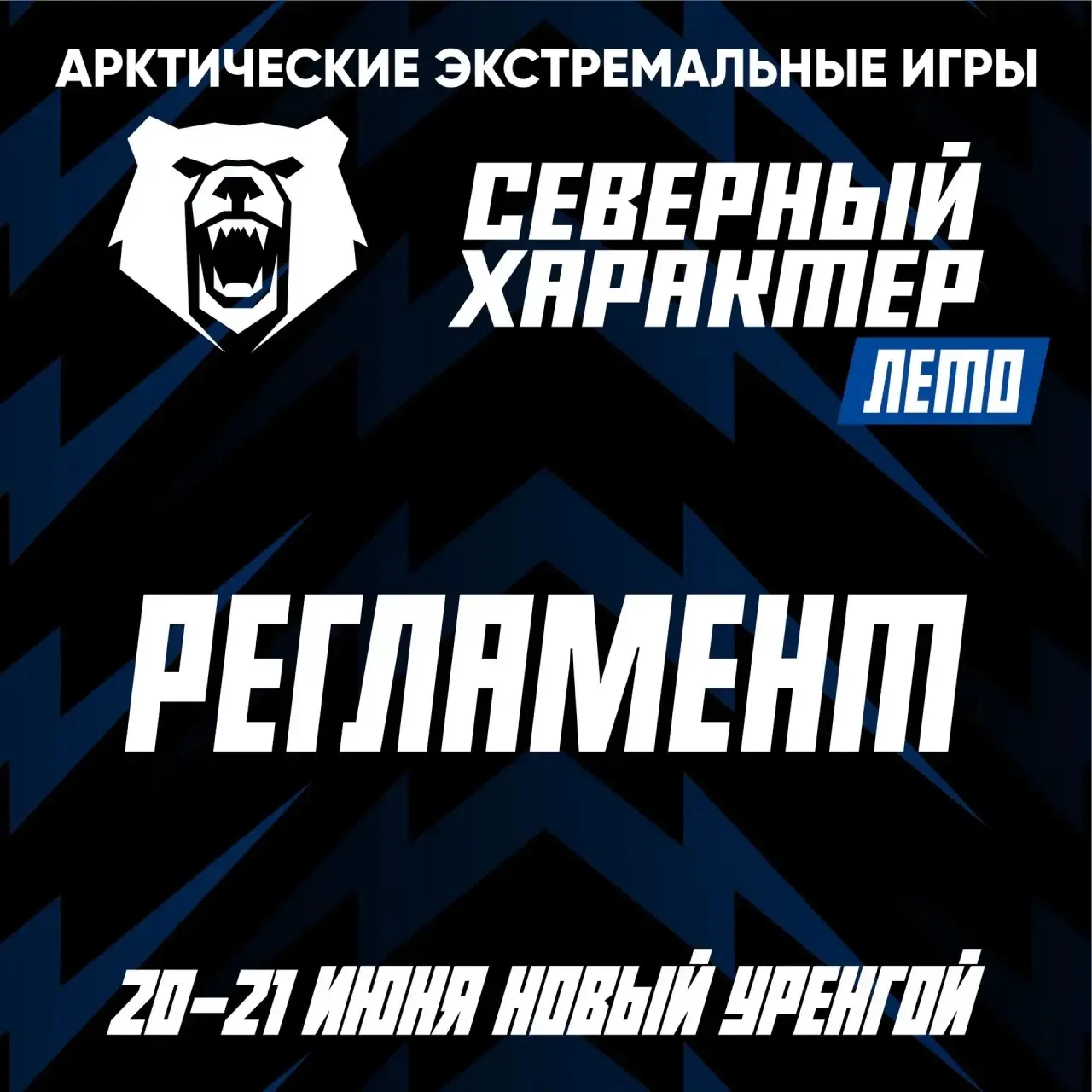 ⚡️ Регламент проведения всероссийских Арктических экстремальных игр «Северный характер....