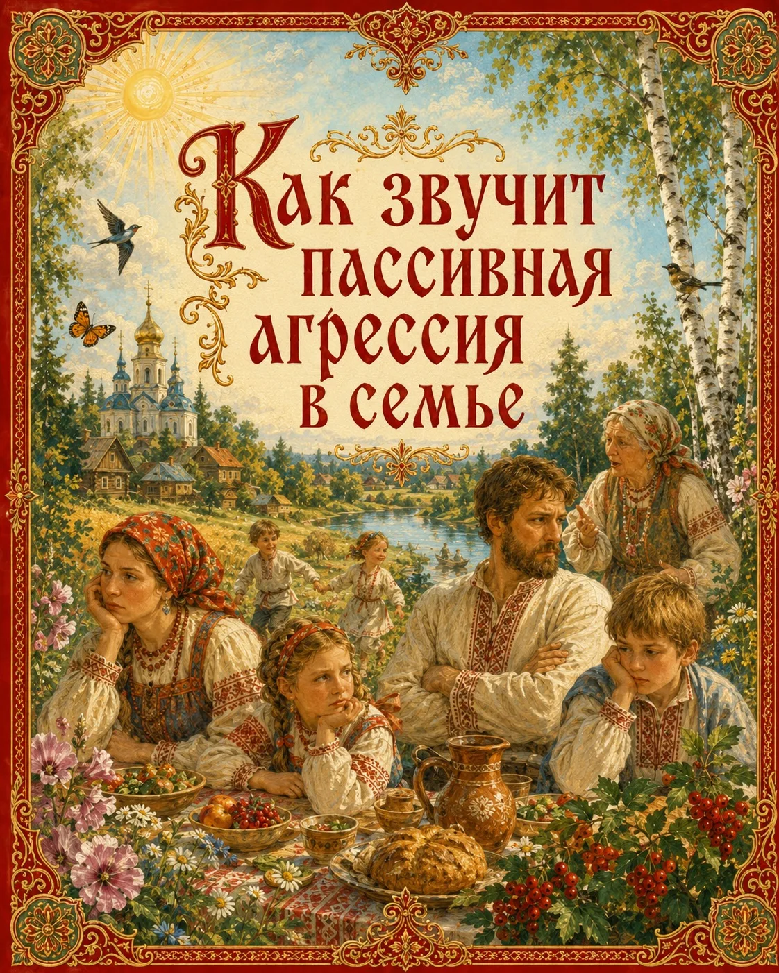 КАК ЗВУЧИТ ПАССИВНАЯ АГРЕССИЯ В СЕМЬЕ 🌾

Пассивная агрессия не всегда кричит. Иногда она сидит за с