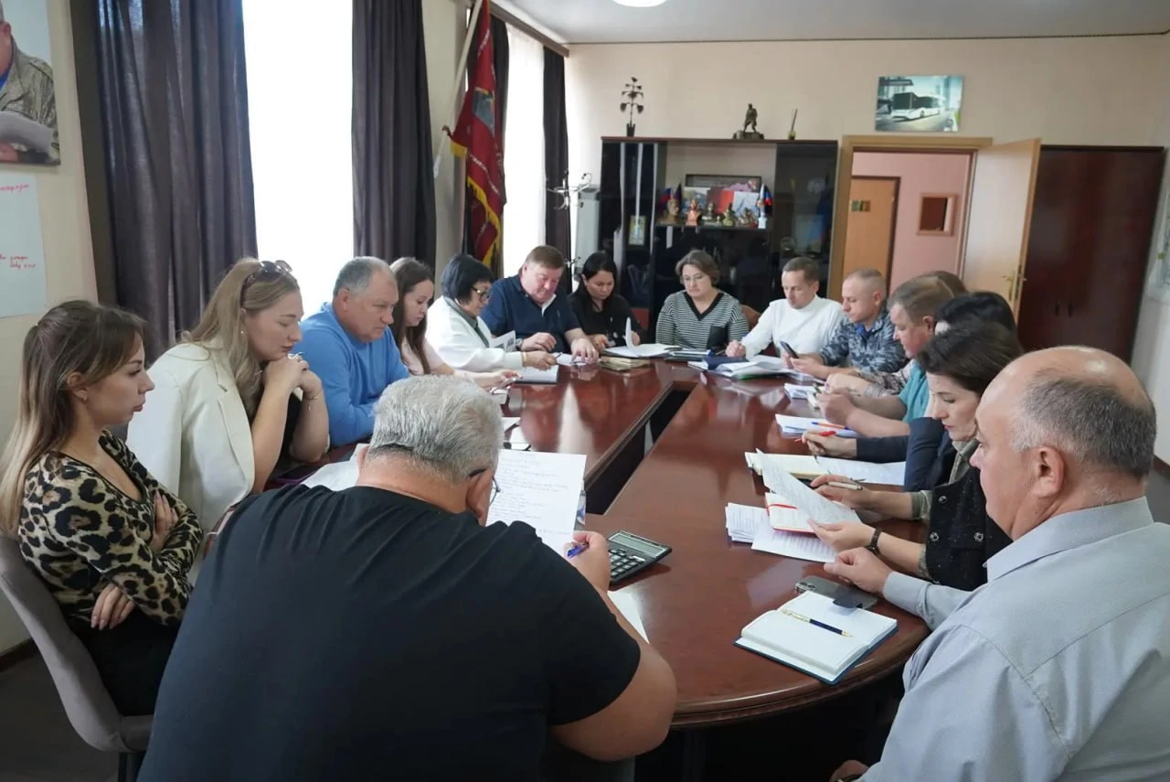 👥Глава города провёл малое аппаратное совещание с командой администрации городского ок...