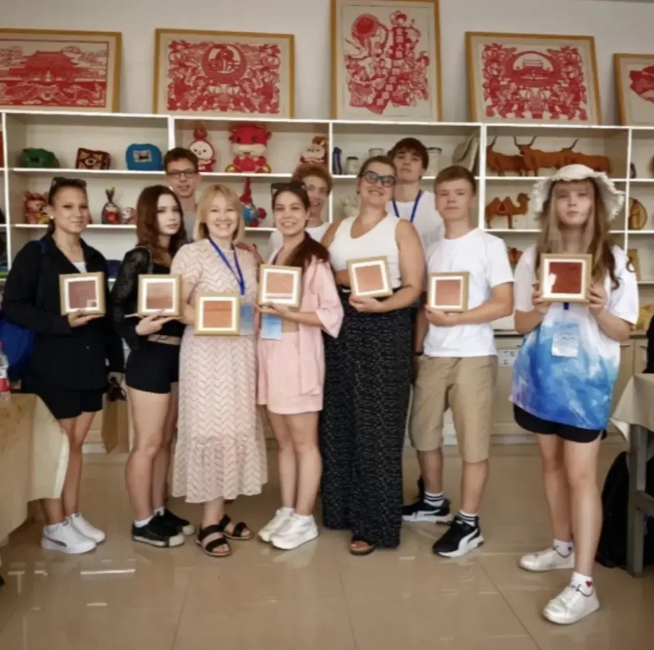 🇨🇳День пятый. 
🌟Хух-Хото. 

✅🌿Наши участники посетили Поселок нематериального культурного наслед