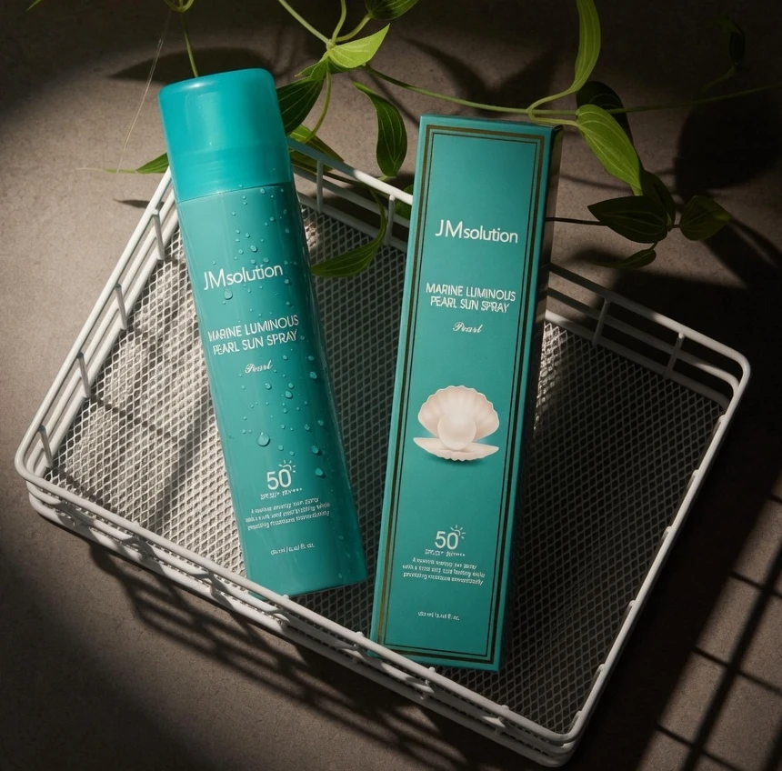 🌞Солнцезащитный спрей с жемчугом JMsolution Marine Luminous Pearl Sun Protection Sun S...