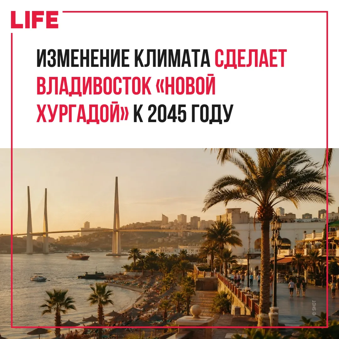 Владивосток может стать «новой Хургадой» к 2045 году. Учёные считают, что через 15–20 лет в Приморье