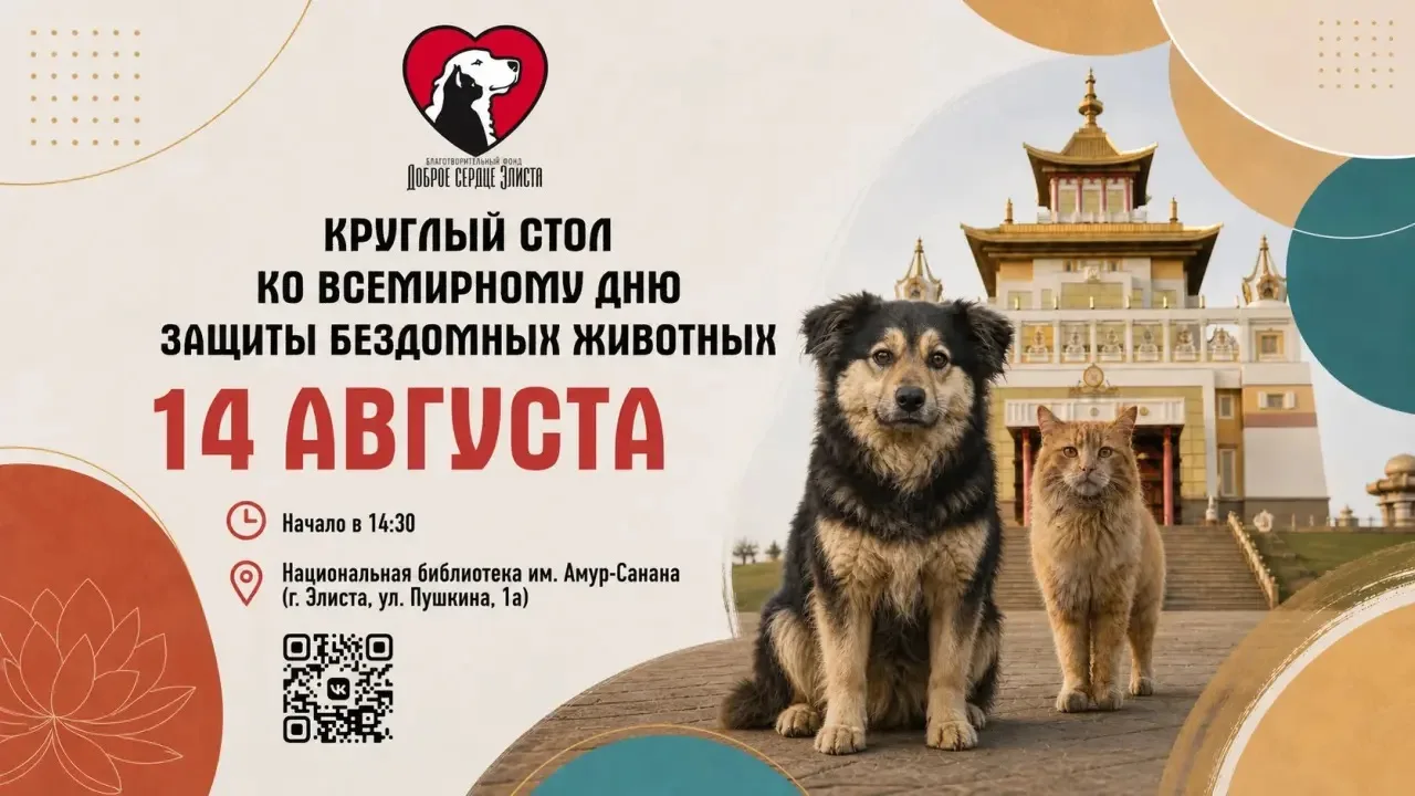 🐾 Приглашаем на важный разговор: круглый стол ко Всемирному дню защиты бездомных животных! 🐶🐱

Др