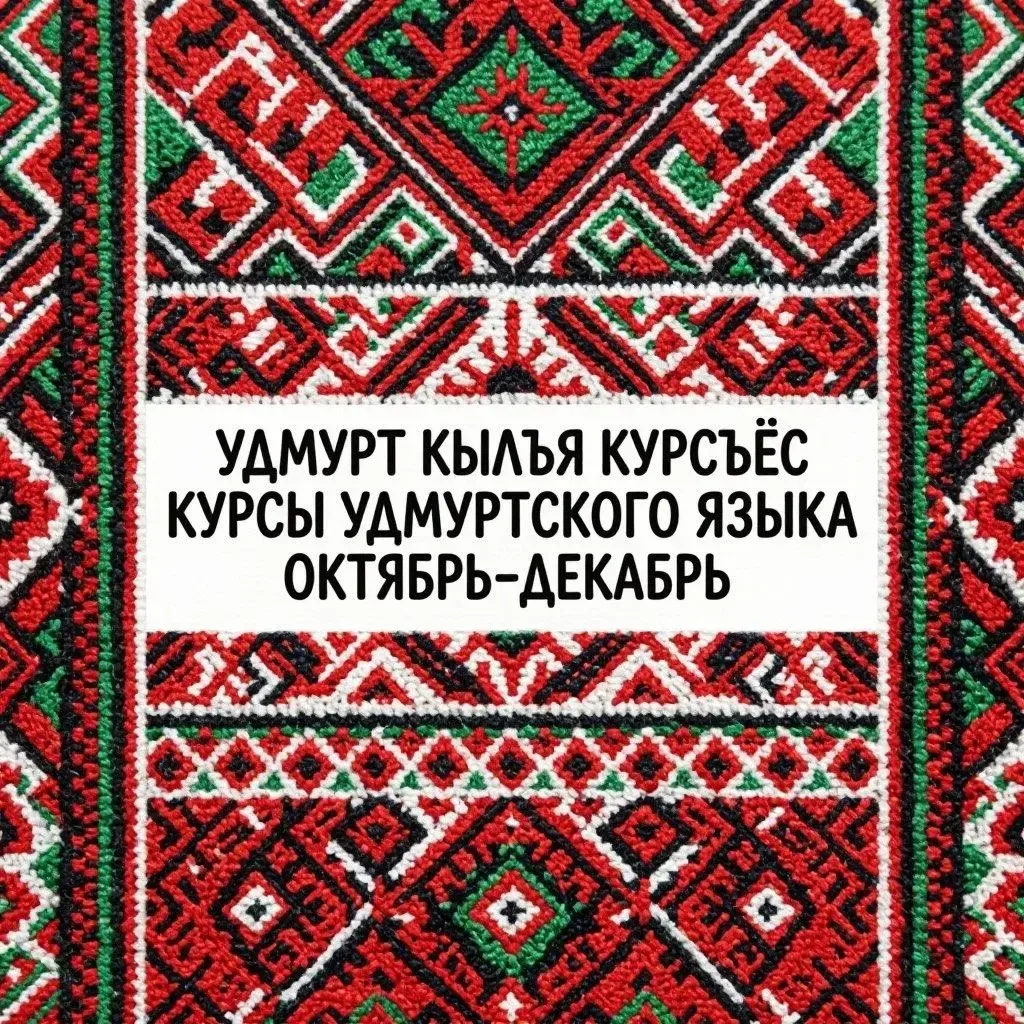 📚 В Удмуртии стартует новый семестр бесплатных курсов удмуртского языка