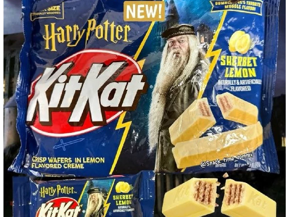 KitKat выпустил лимонный батончик по мотивам «Гарри Поттера»