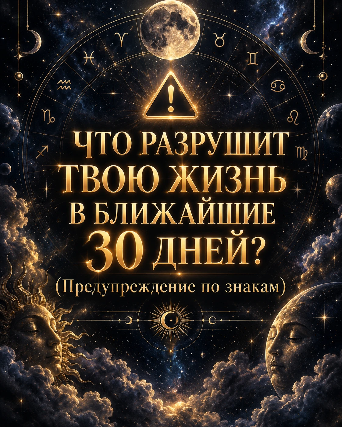⚠️ ЧТО РАЗРУШИТ ТВОЮ ЖИЗНЬ В БЛИЖАЙШИЕ 30 ДНЕЙ? (Предупреждение по знакам)