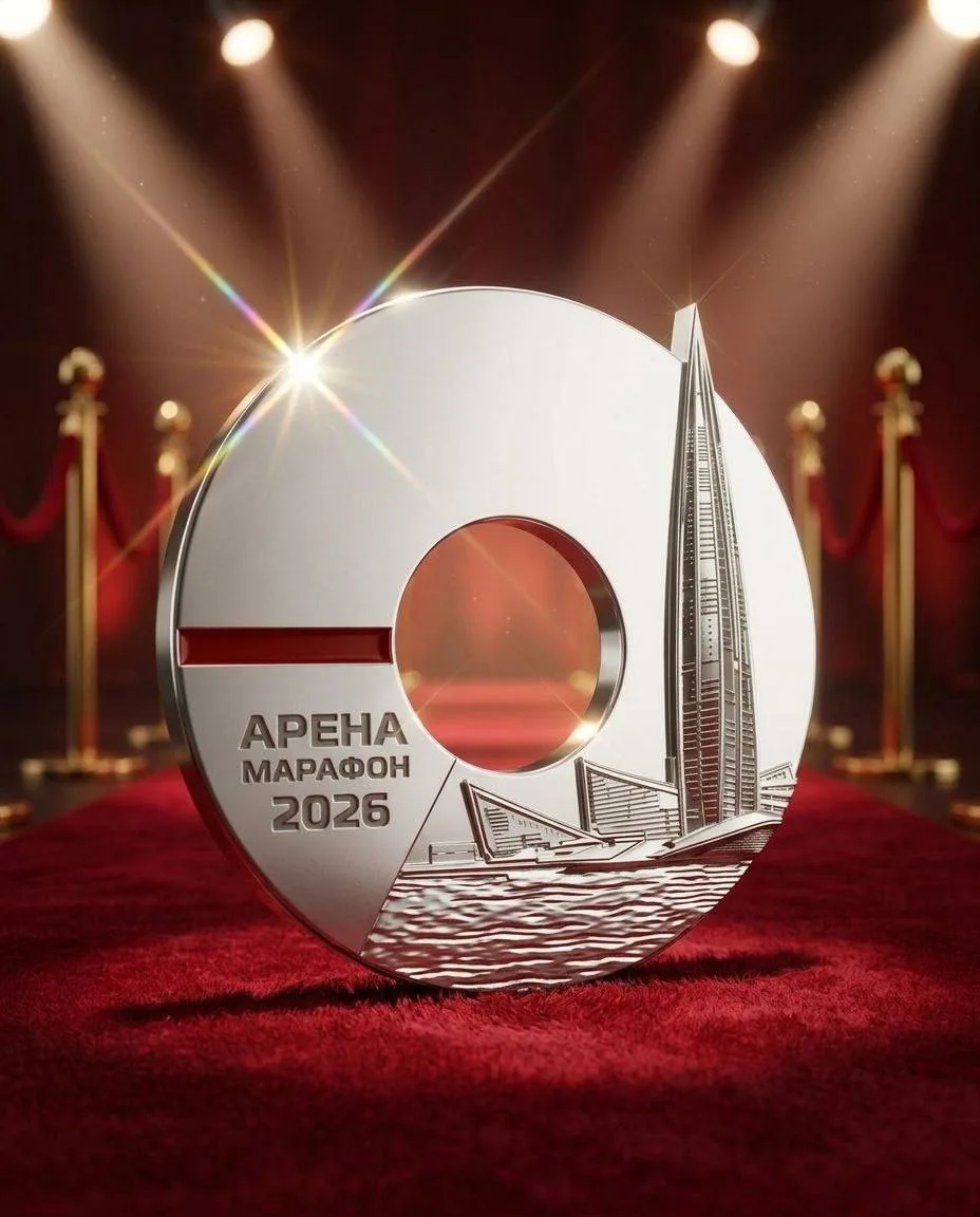 Представляем медаль Арена Марафон 2026 🔥